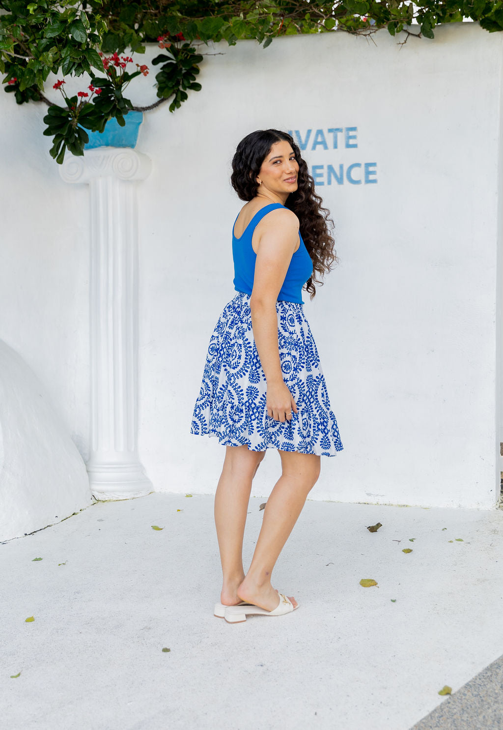 Brooke Skirt in Mykonos
