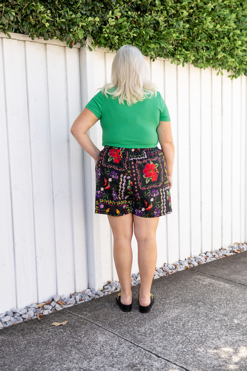 Billi Rib Tee in Green