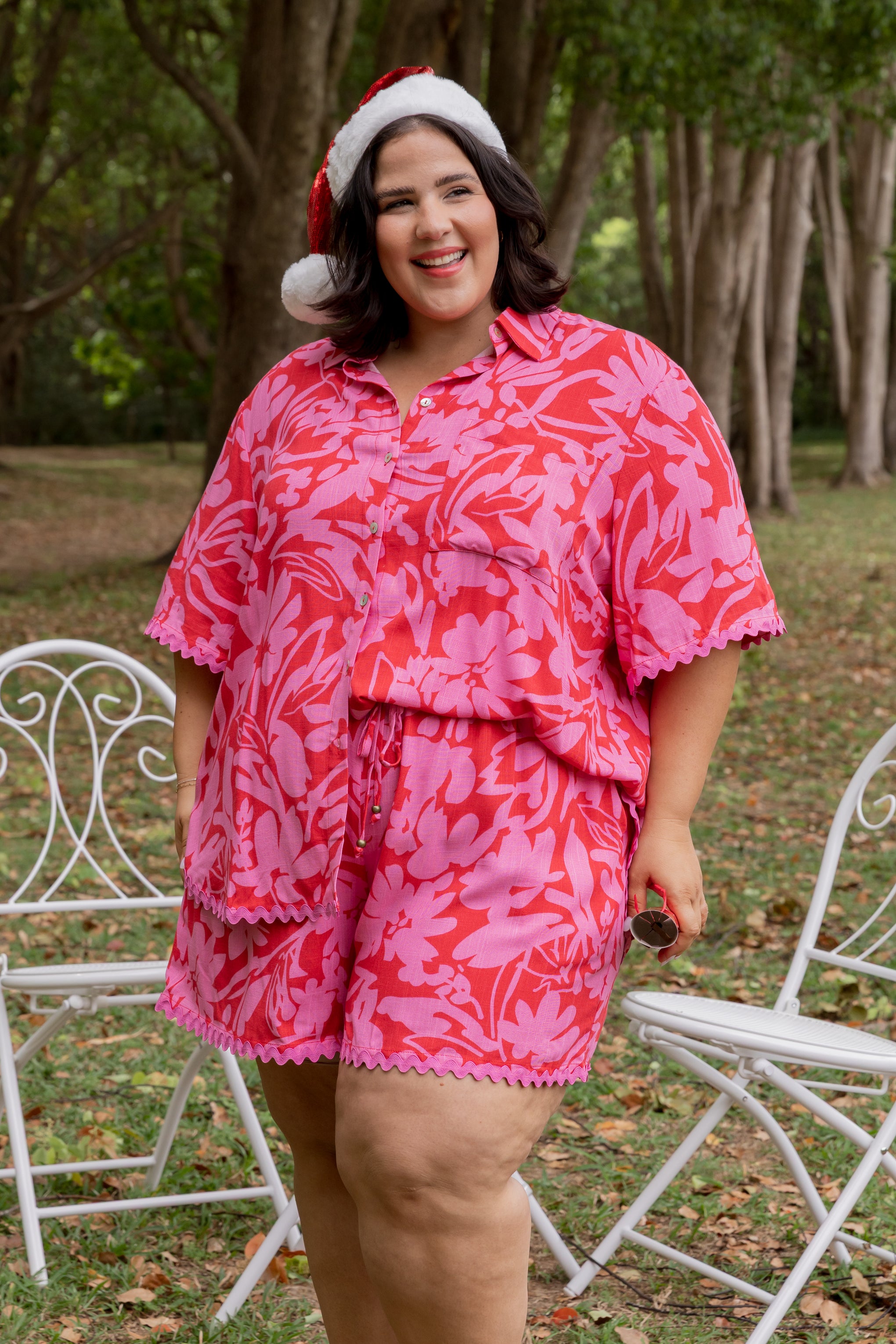 Harlow Shorts in Fiesta