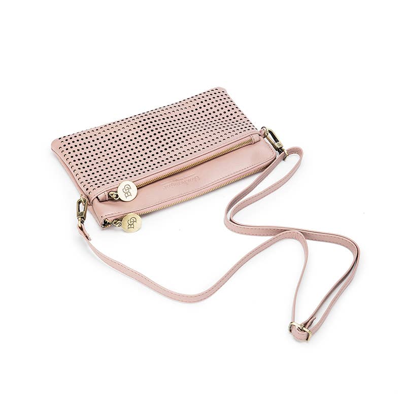 Nina Winter Pink Crossbody/Clutch Bag by Black Caviar
