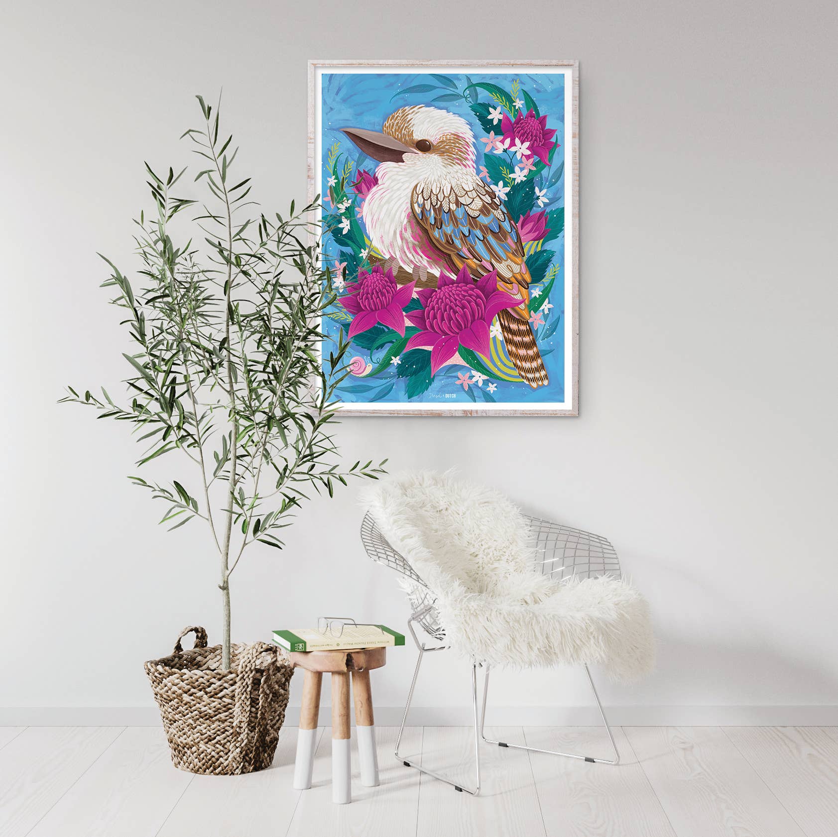 Kookaburra's Perch 1000pc Wall Jigsaw Puzzle