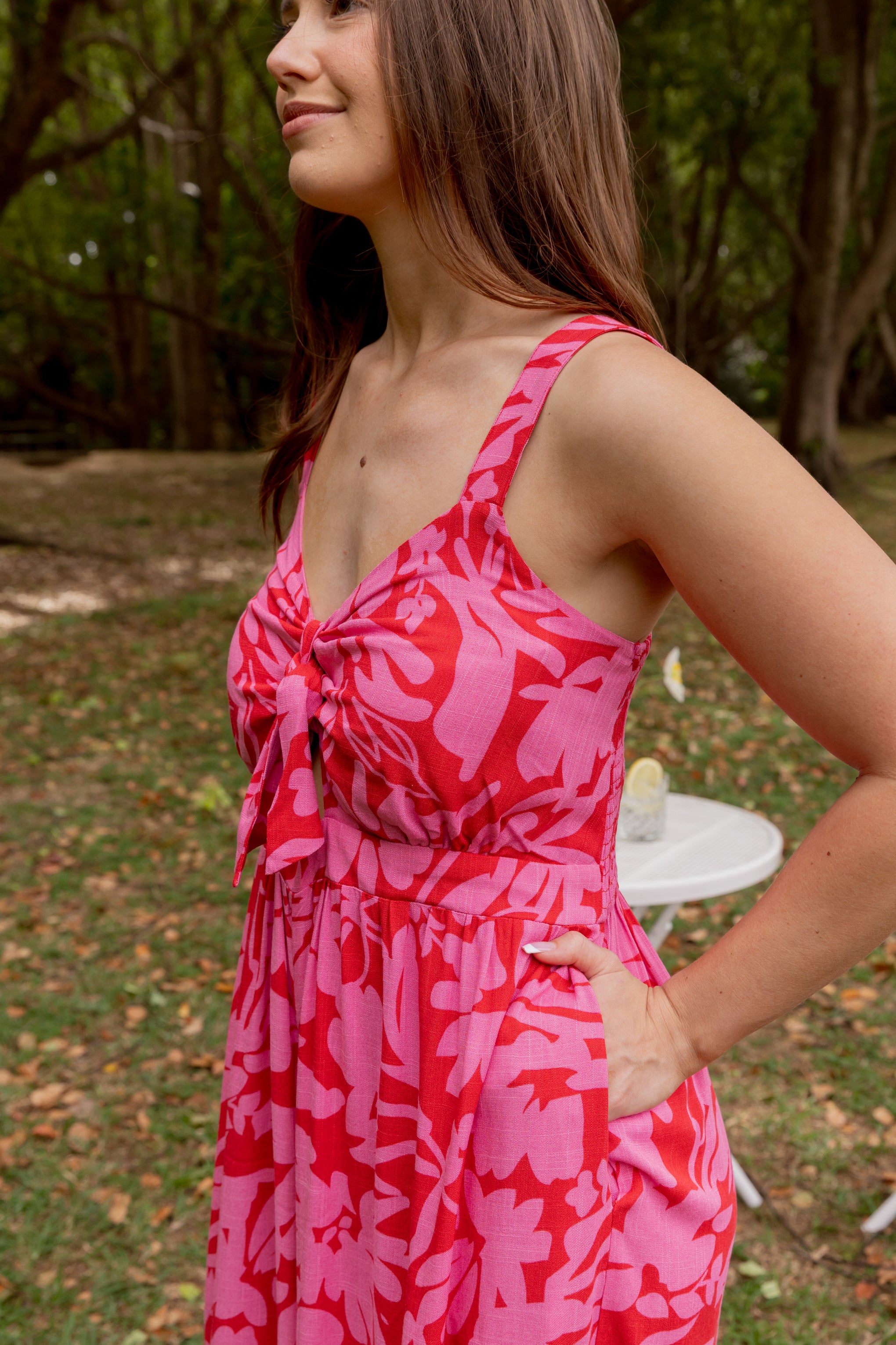 Christina Jumpsuit in Fiesta