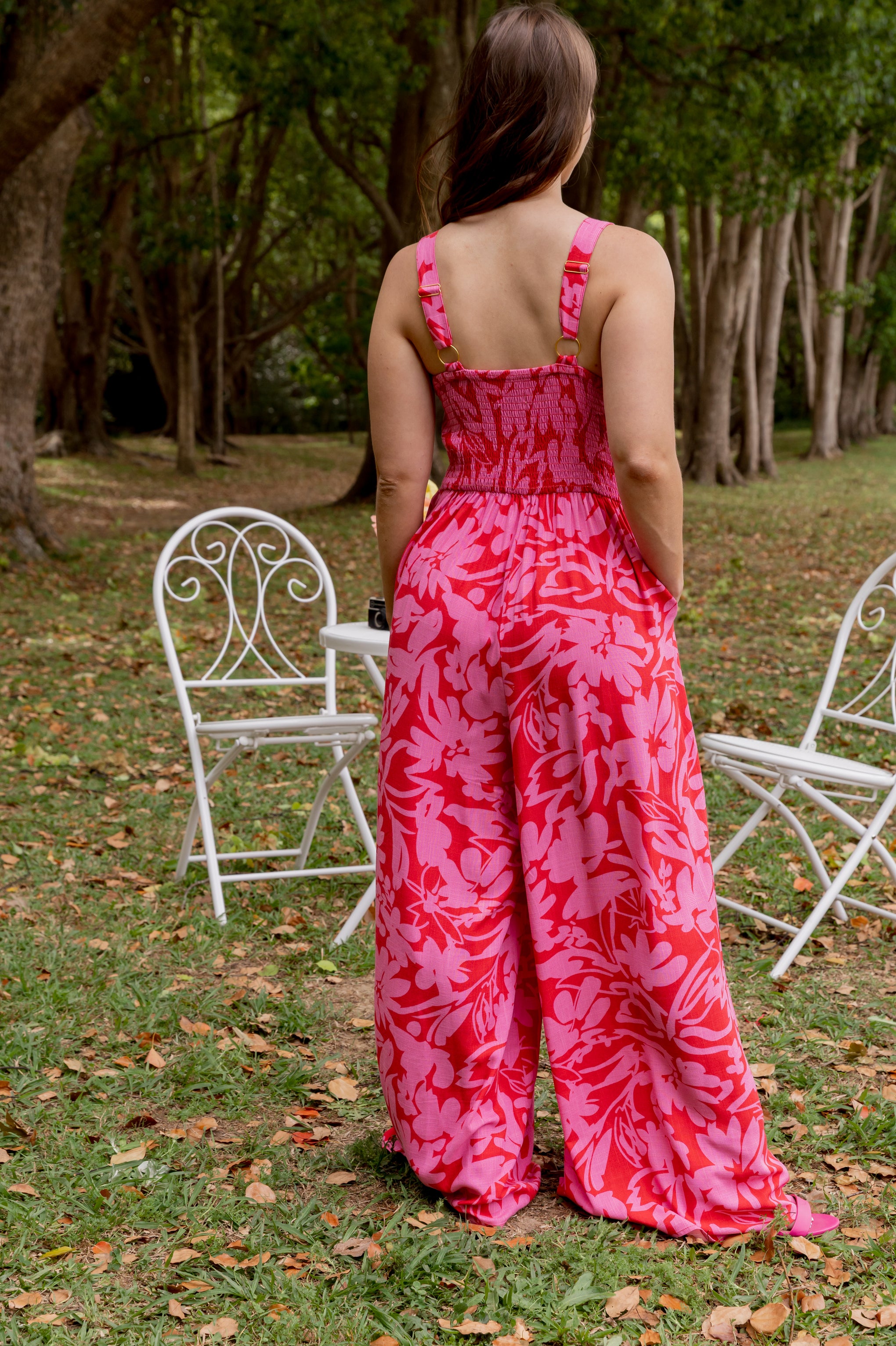 Christina Jumpsuit in Fiesta