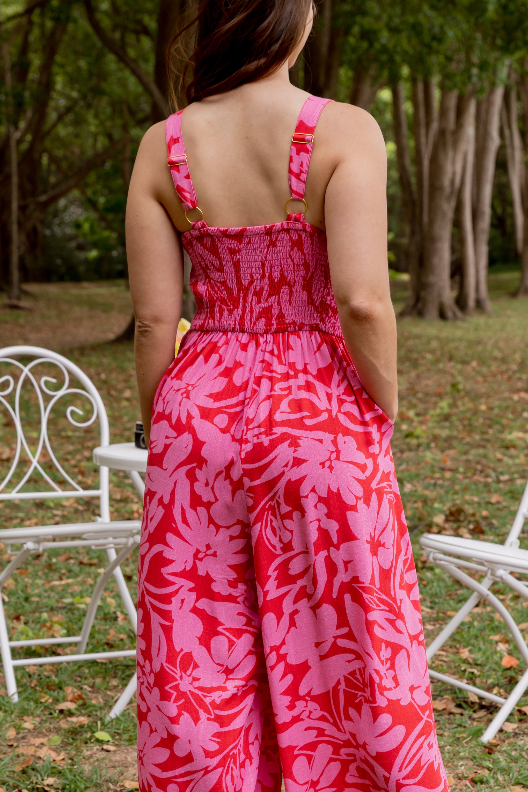 Christina Jumpsuit in Fiesta