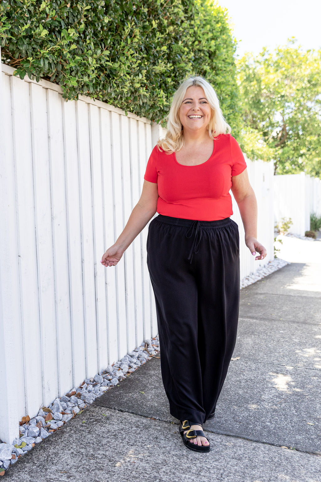 Gina Pant in Black