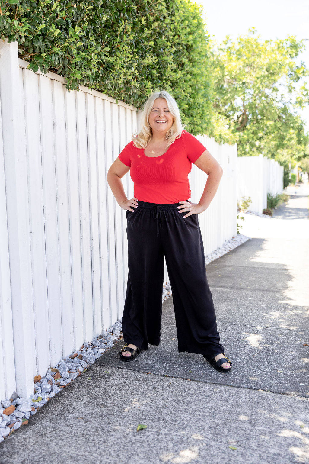 Gina Pant in Black