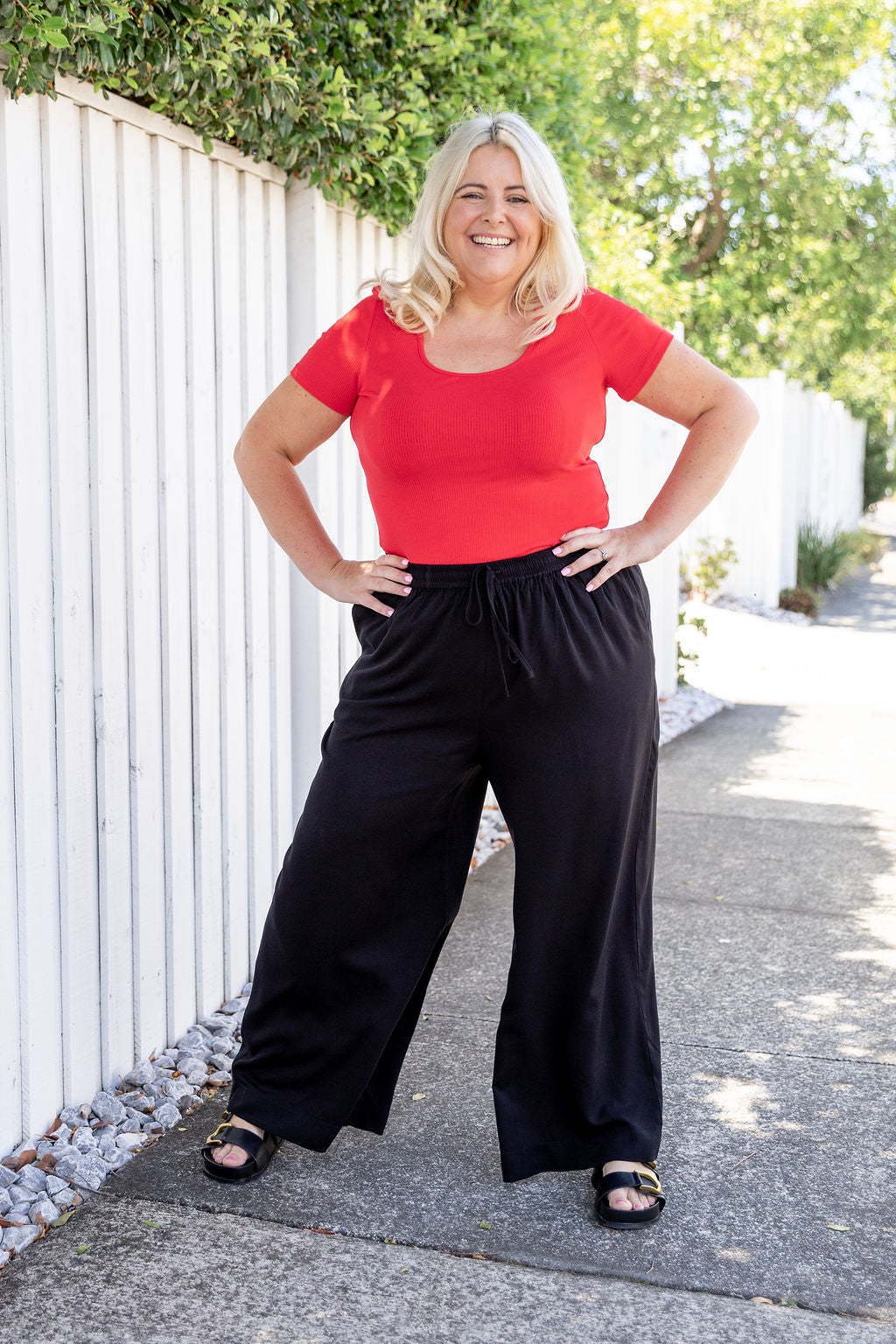 Gina Pant in Black
