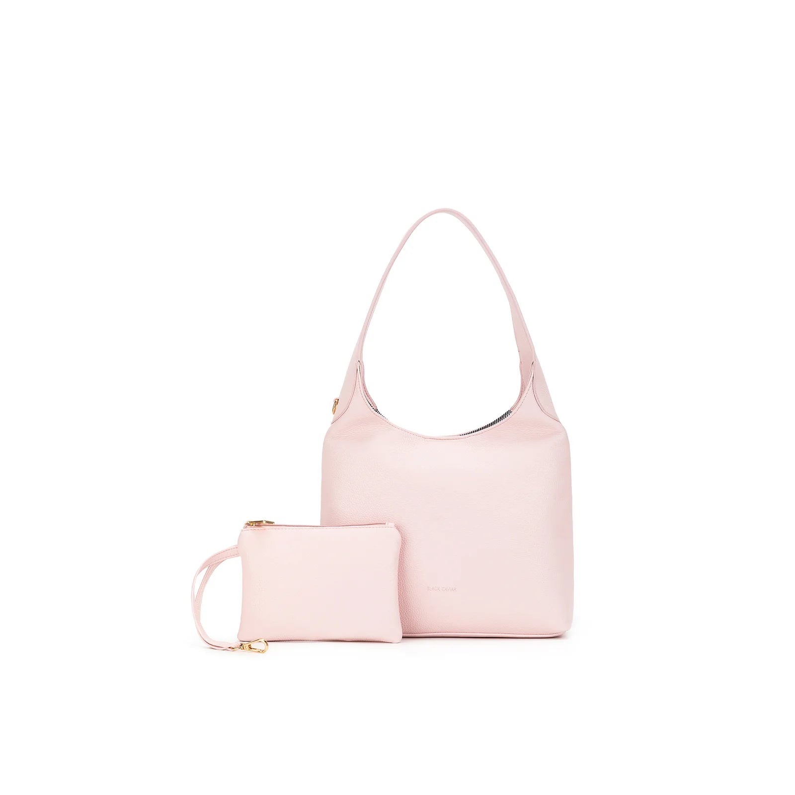 Tammie Marshmallow Pink 2 Piece Handbag Set by Black Caviar