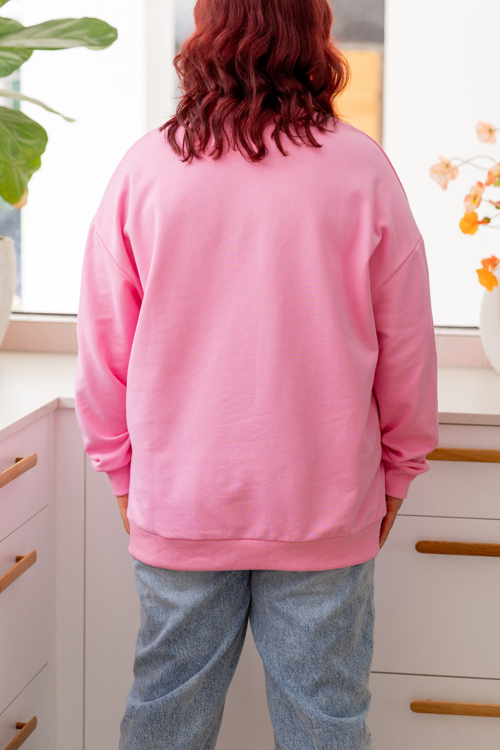 Adore Heart Sweater in Bubblegum by Kasey Rainbow