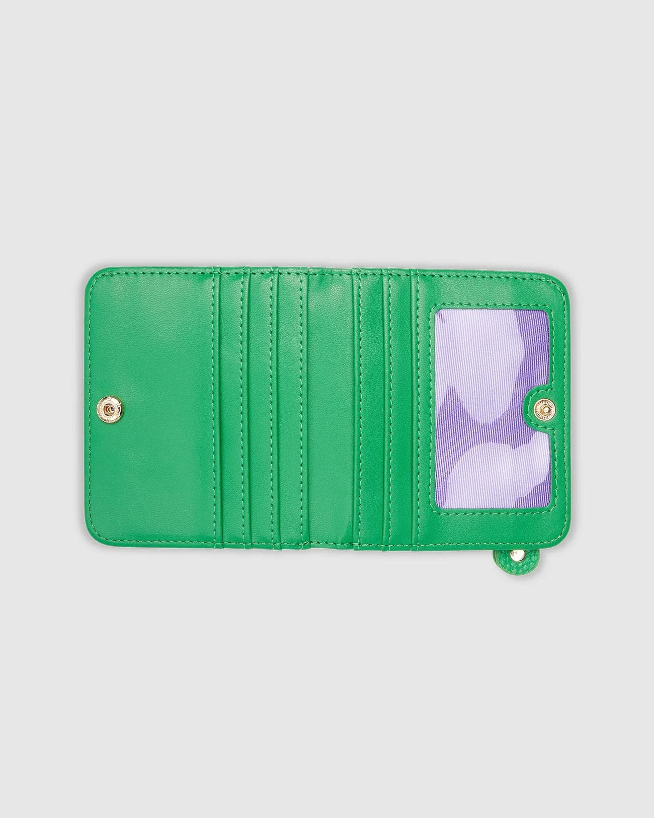 Lily Wallet in Apple Green by Louenhide