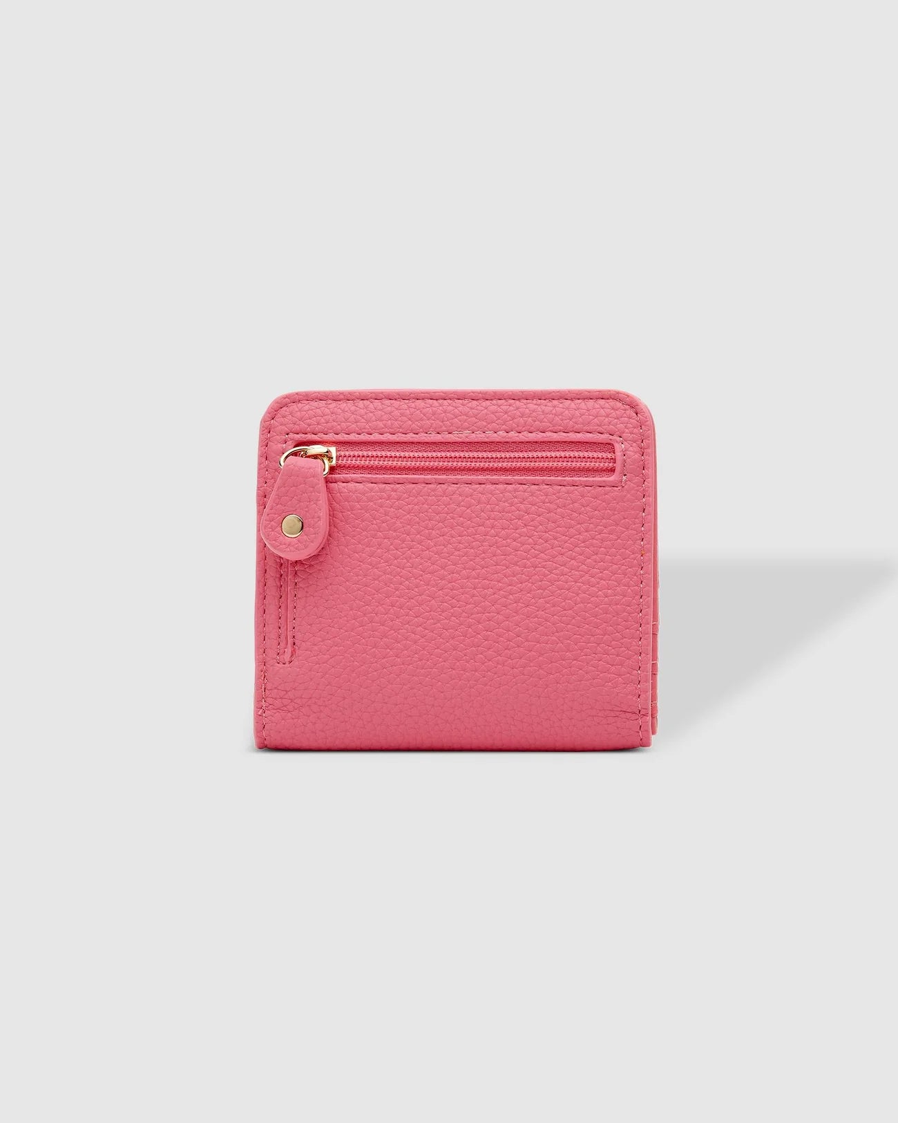 Lily Wallet in Lipstick Pink by Louenhide