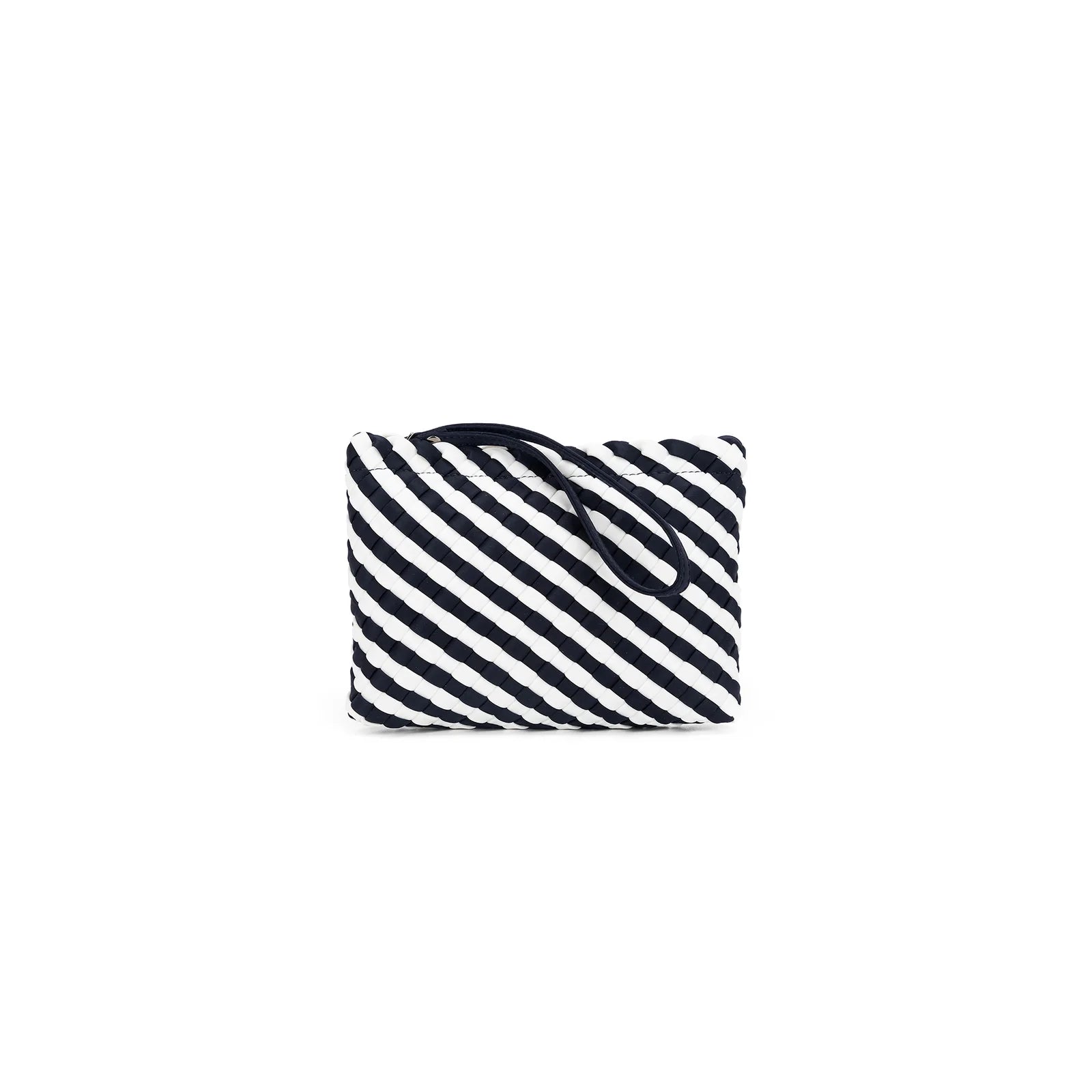Bahama Navy Large 2 Piece Woven Tote Bag by Black Caviar