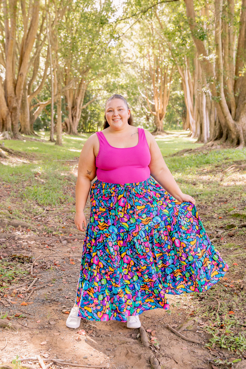 Carrie Skirt In Africa by Kasey Rainbow
