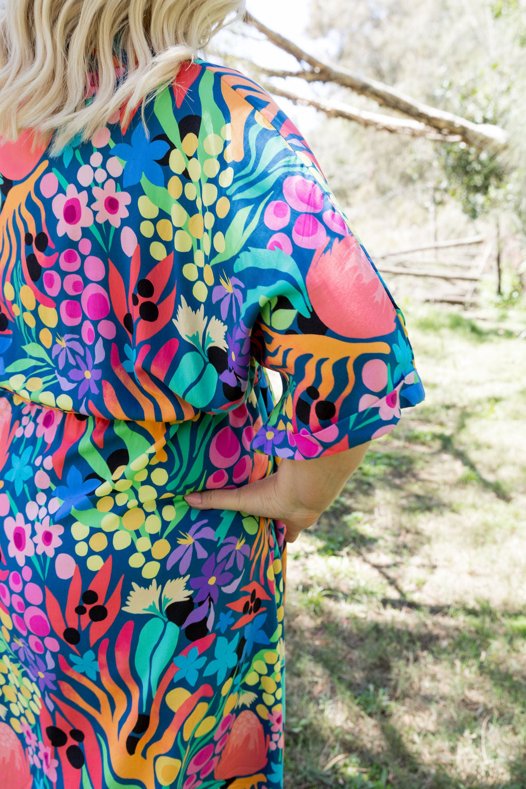 Maddy Dress in Natives by Kasey Rainbow