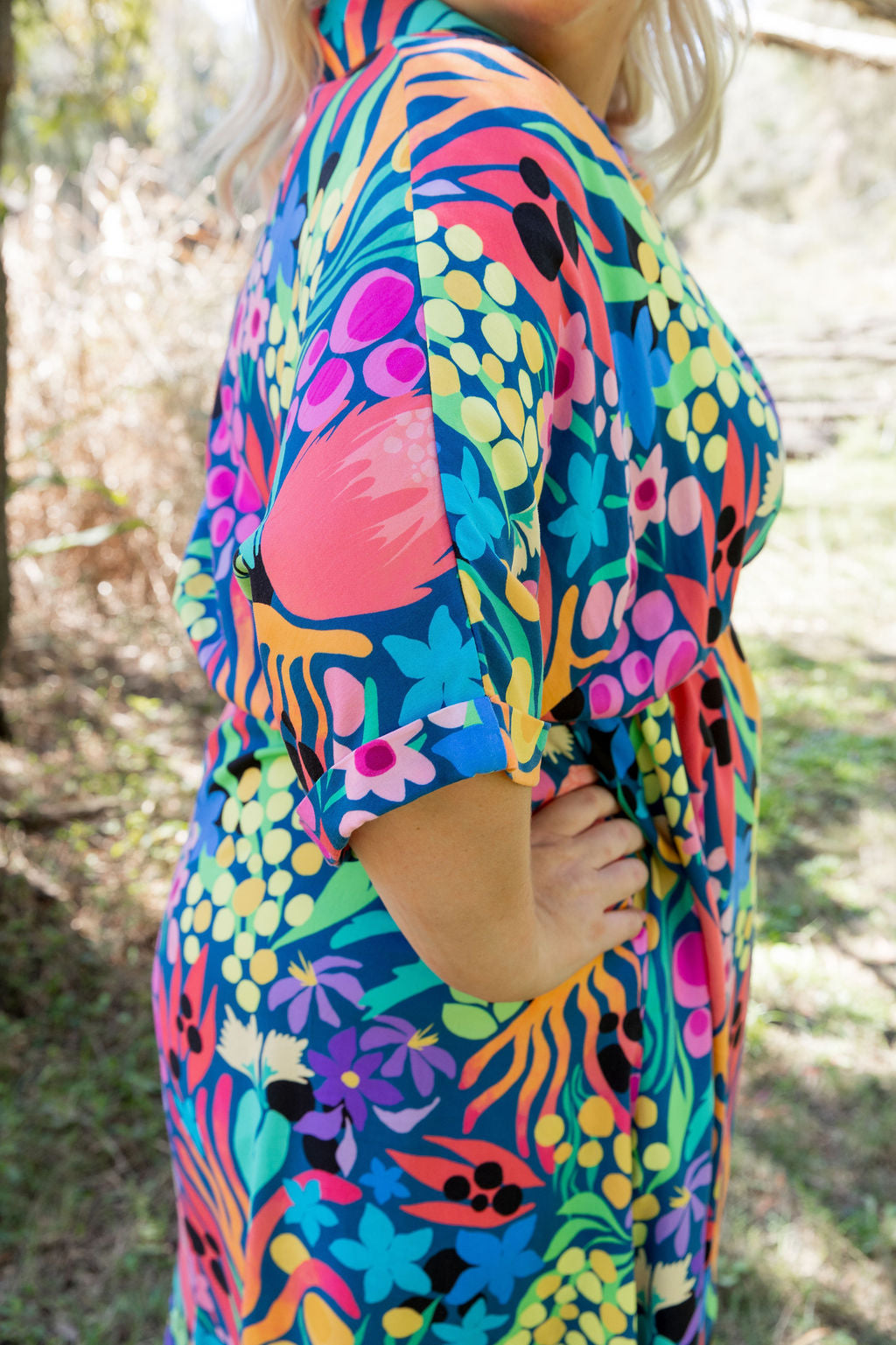 Maddy Dress in Natives by Kasey Rainbow