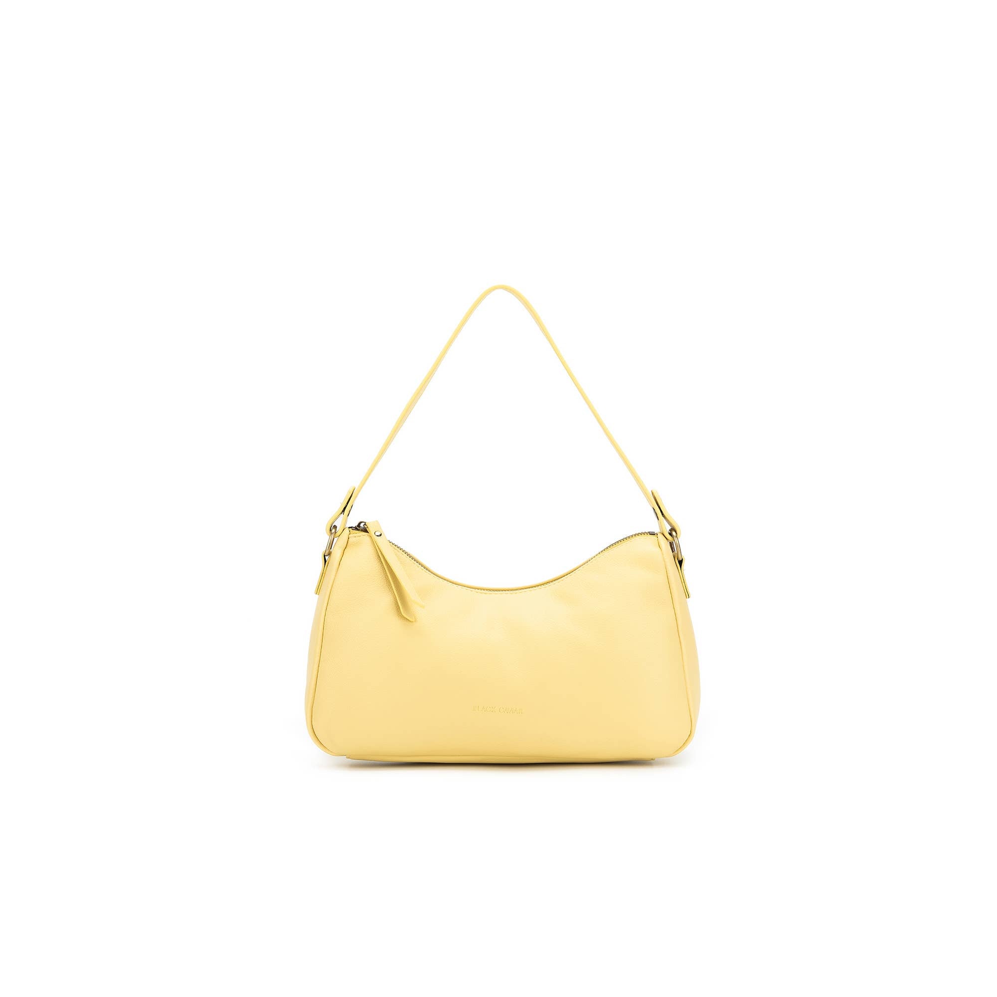 Claudette Lemon Shoulder Crossbody Bag by Black Caviar