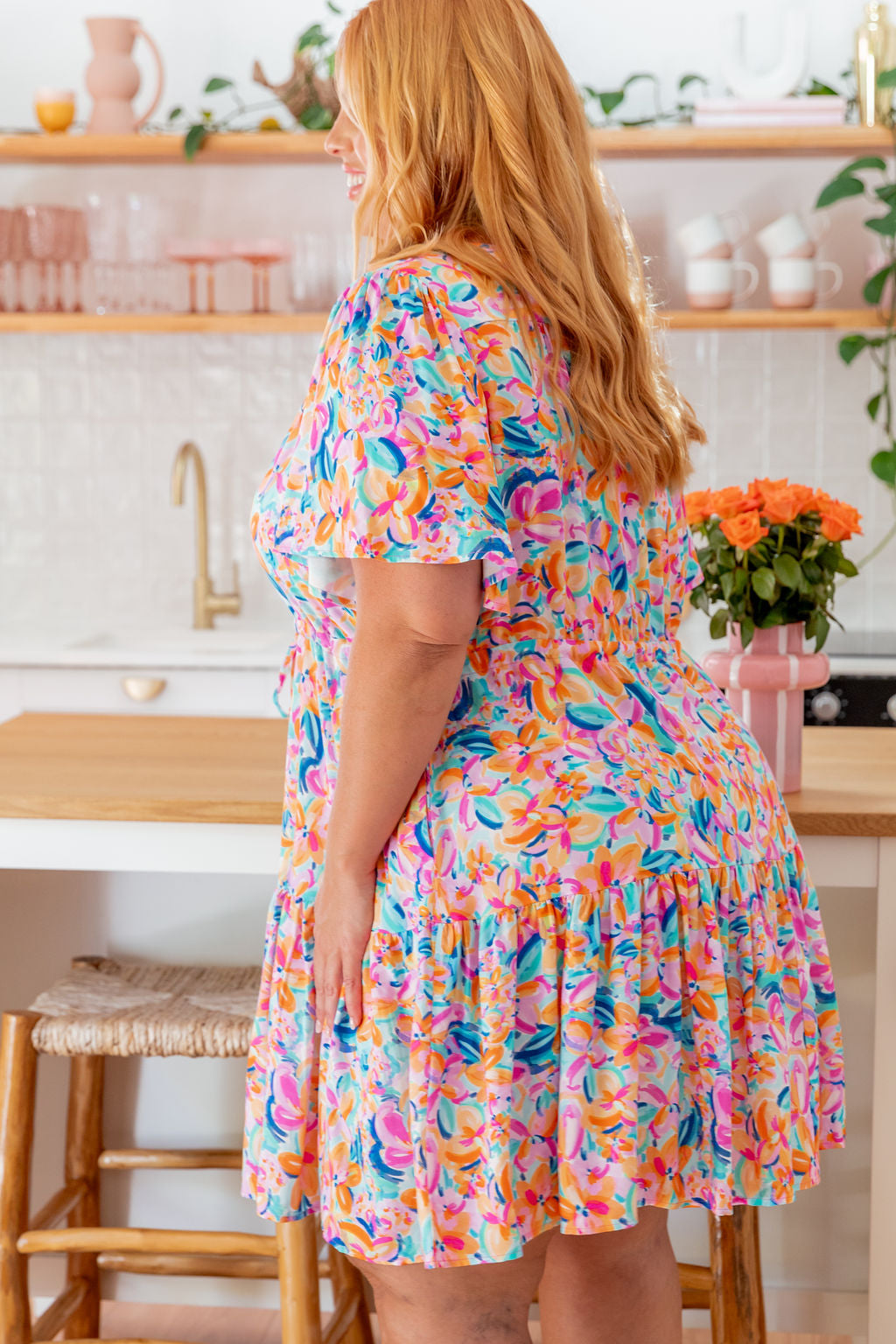 Esmae Dress in Carnival Floral