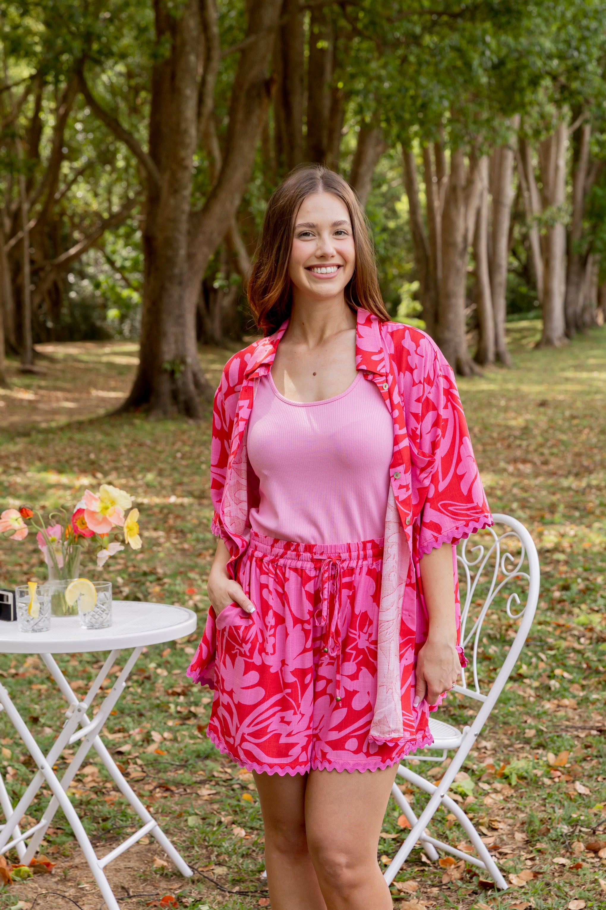 Samara Shirt in Fiesta