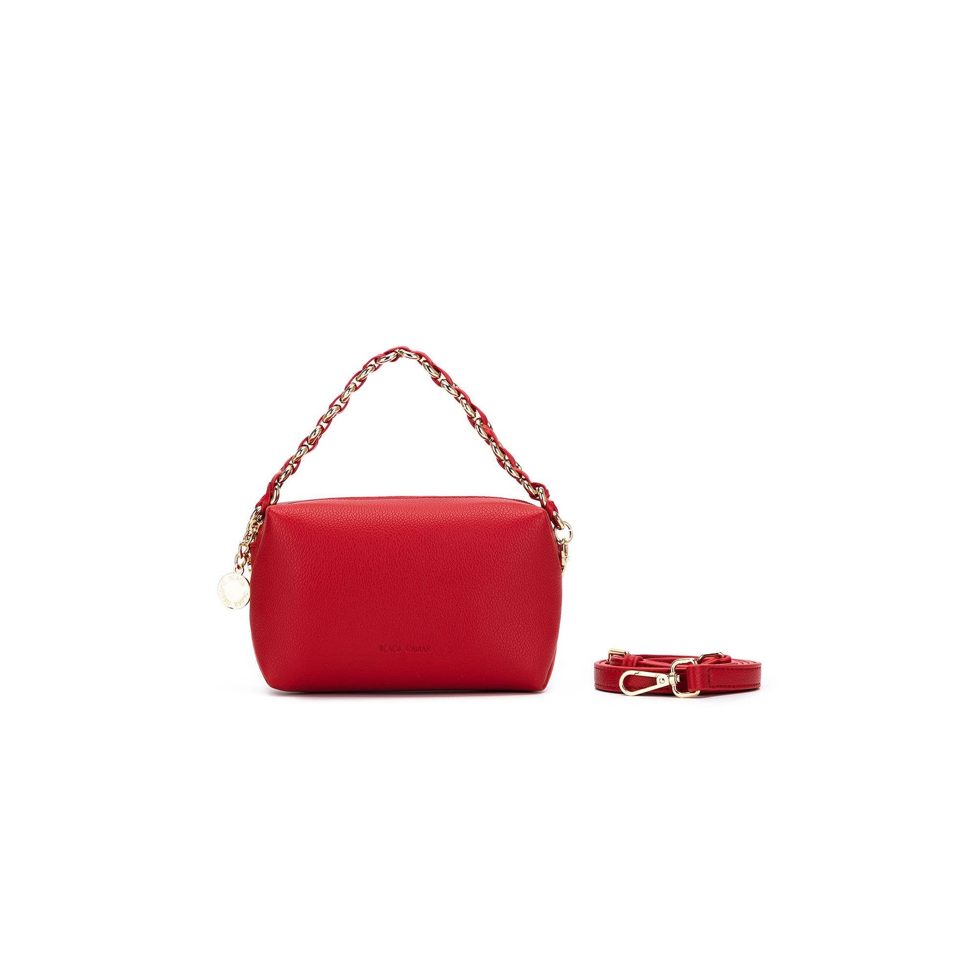 Mitzi Red Mini Crossbody by Black Caviar