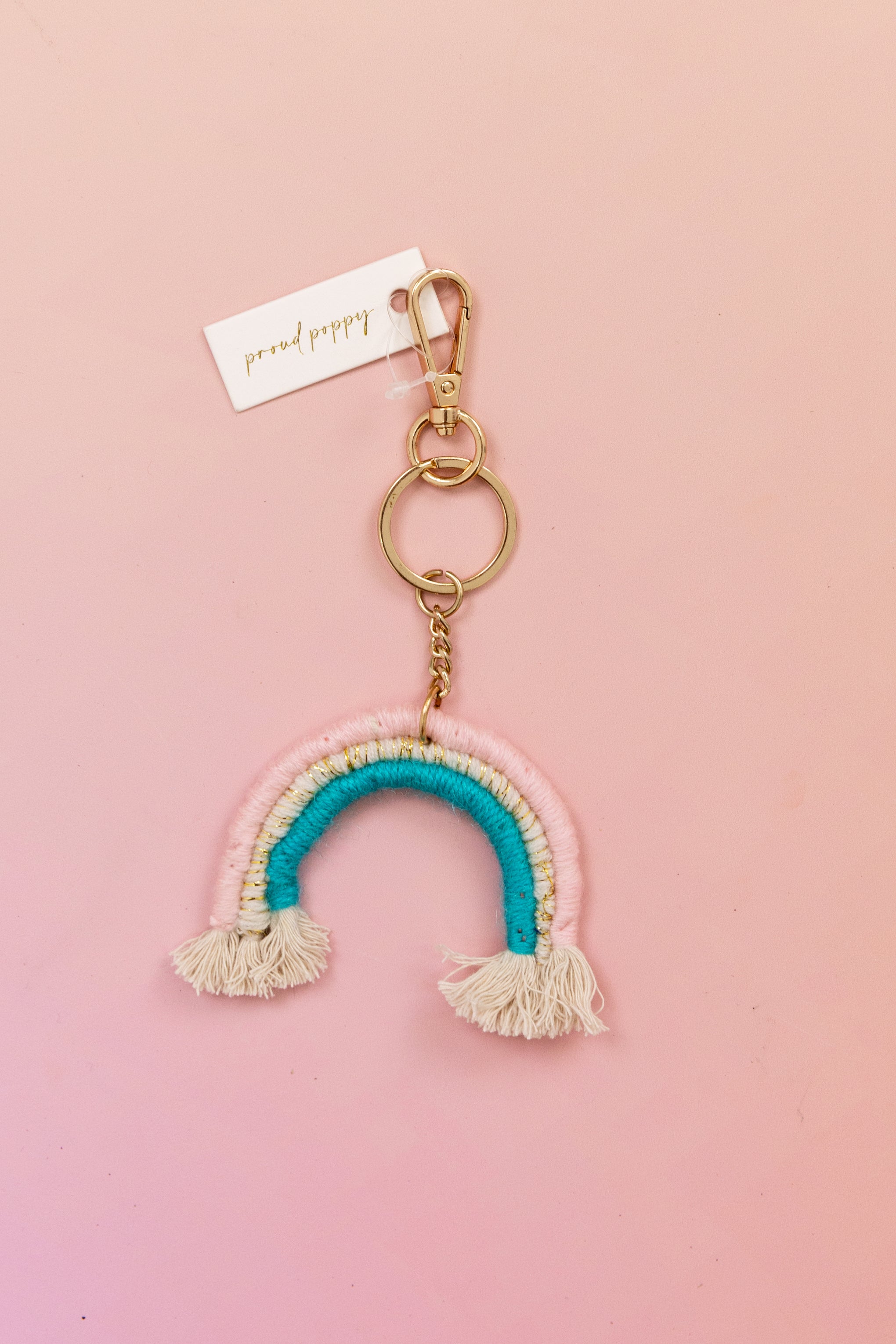 Rainbow Candy Key Charm