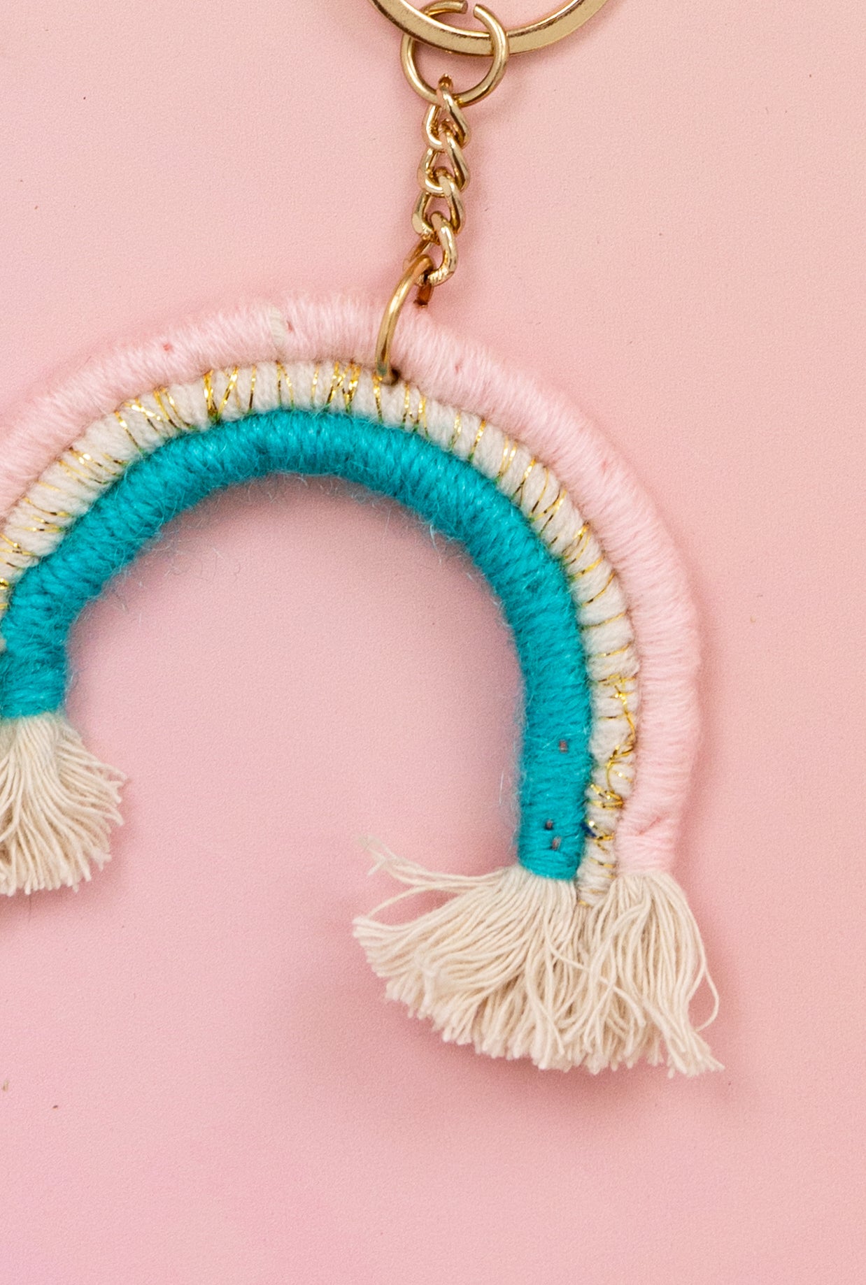 Rainbow Candy Key Charm