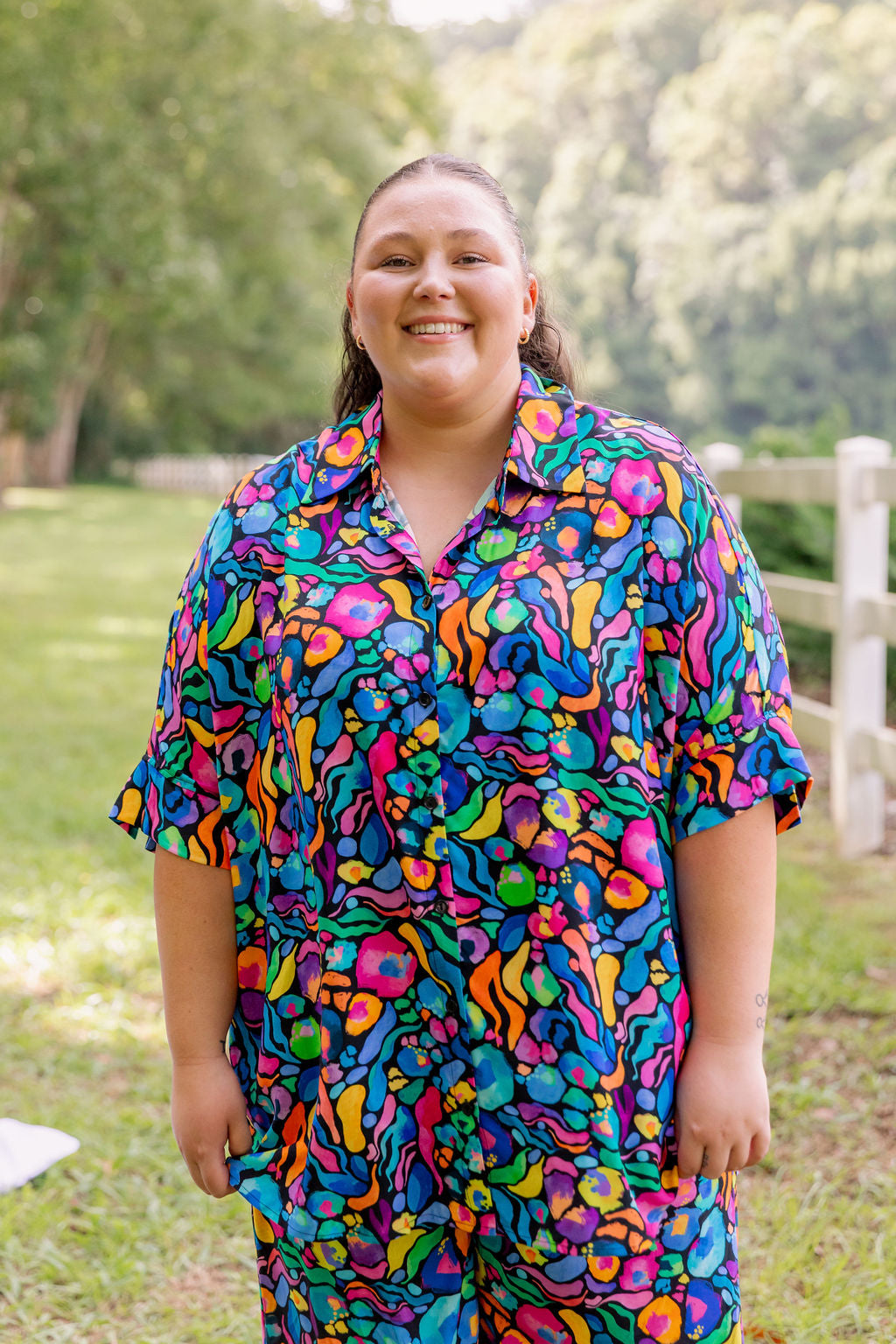 Tammin Shirt In Africa by Kasey Rainbow