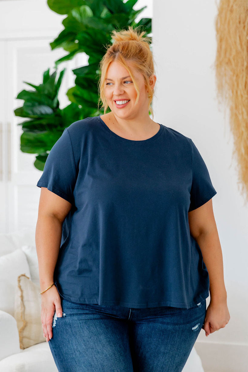 Jayden Tee in Navy