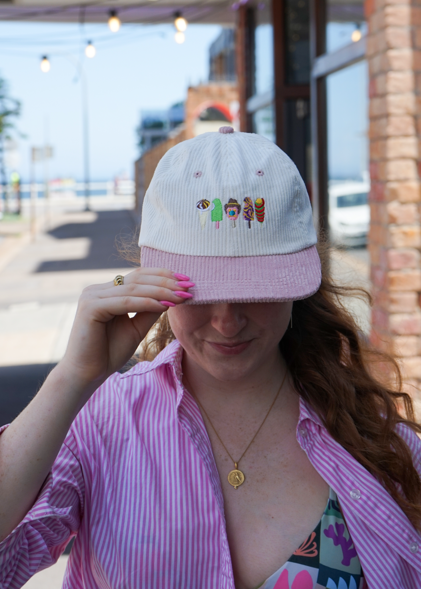 Down Under Delights Lid Corduroy Hat