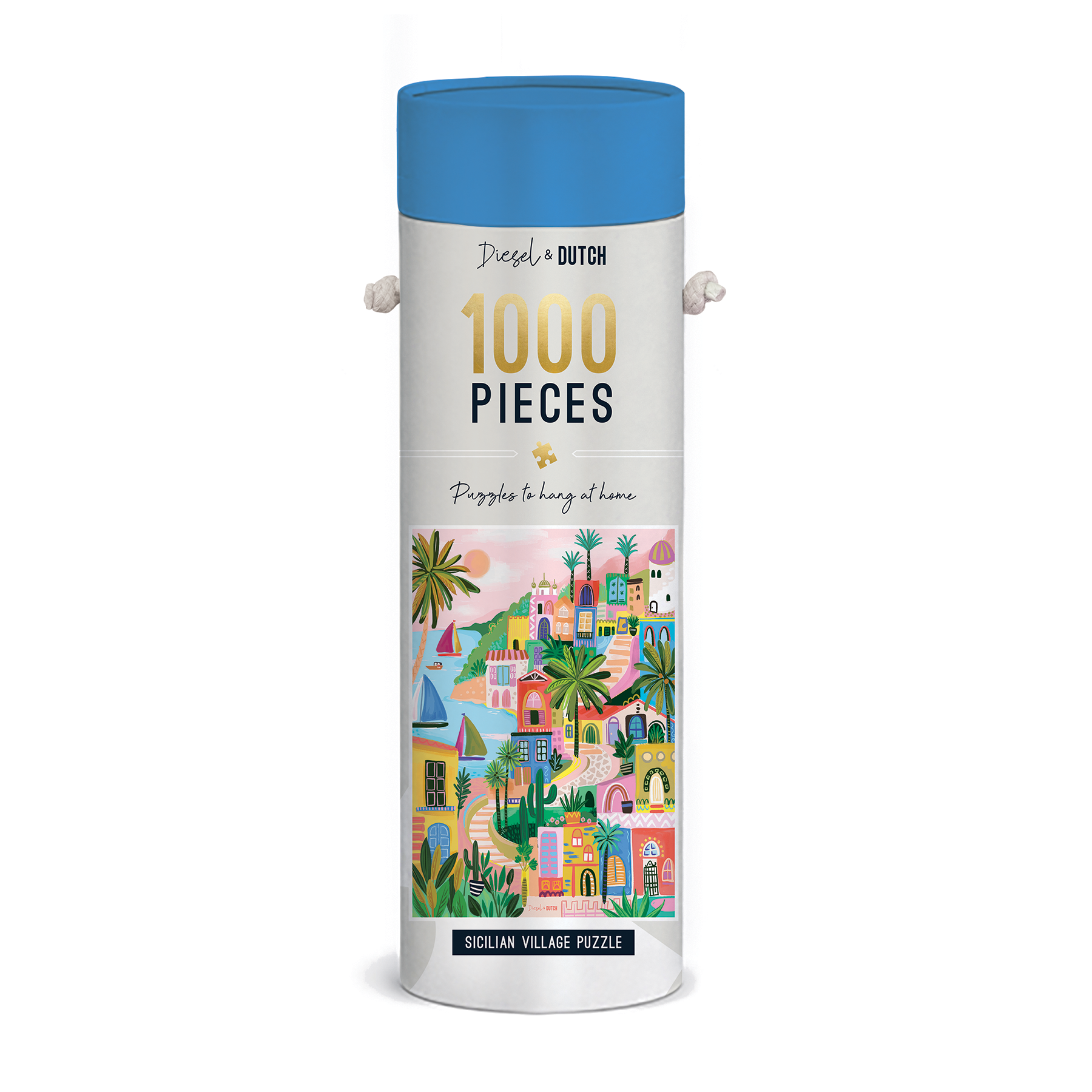 Sicilian Village 1000pc Wall Jigsaw Puzzle
