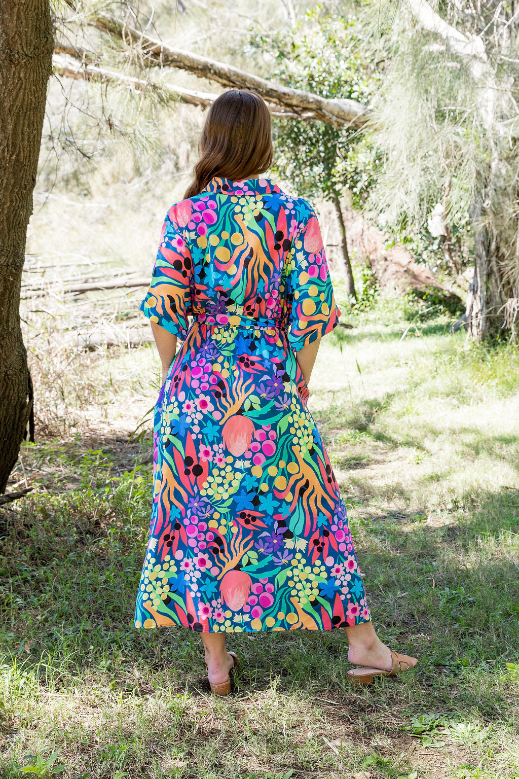 Maddy Dress in Natives by Kasey Rainbow