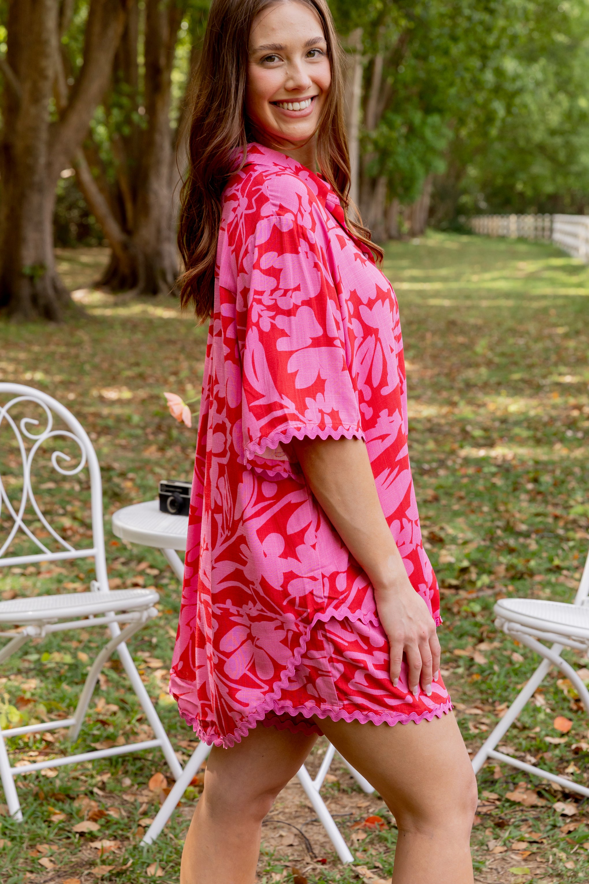Samara Shirt in Fiesta