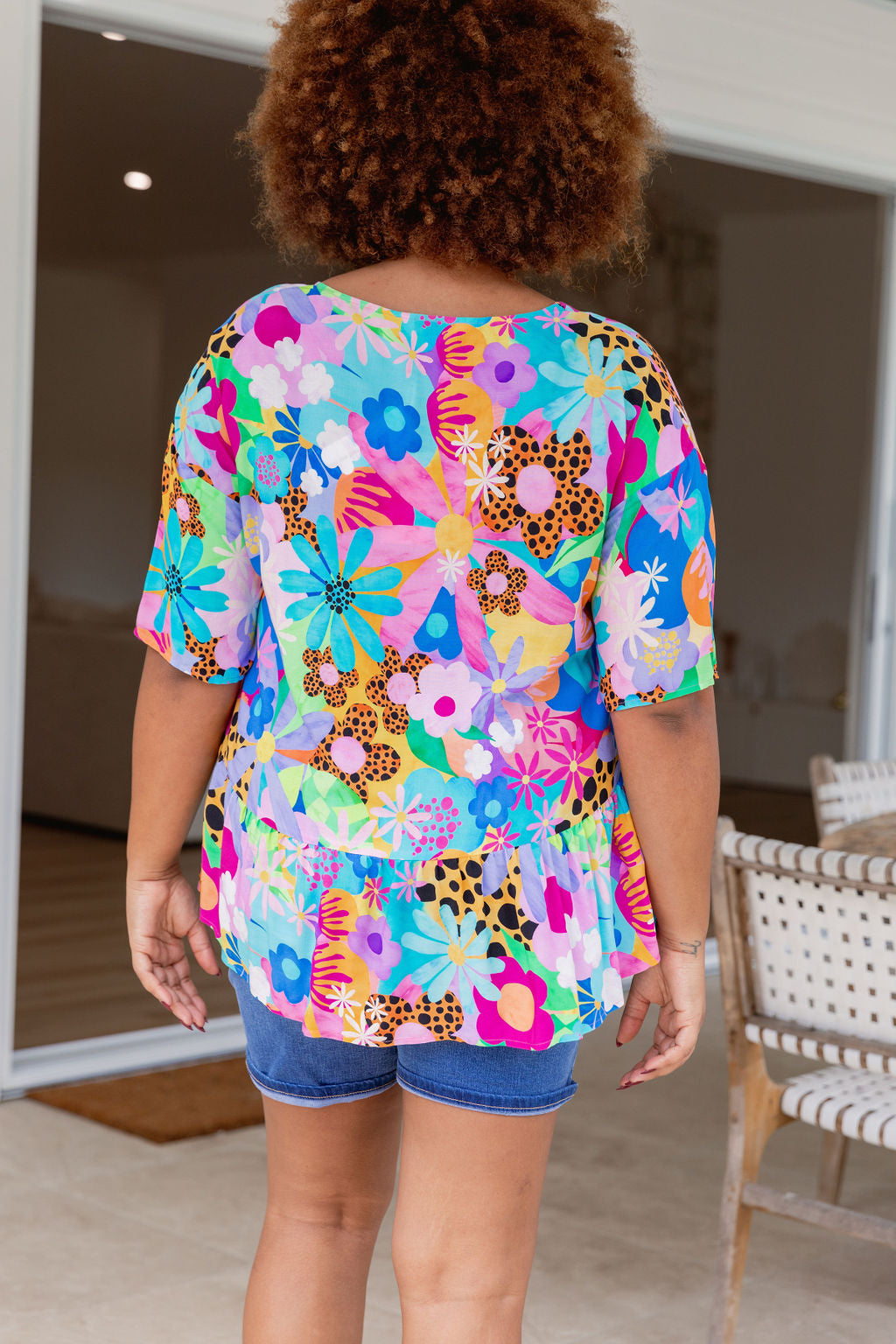 Peak Top in Floral Fancy by Kasey Rainbow