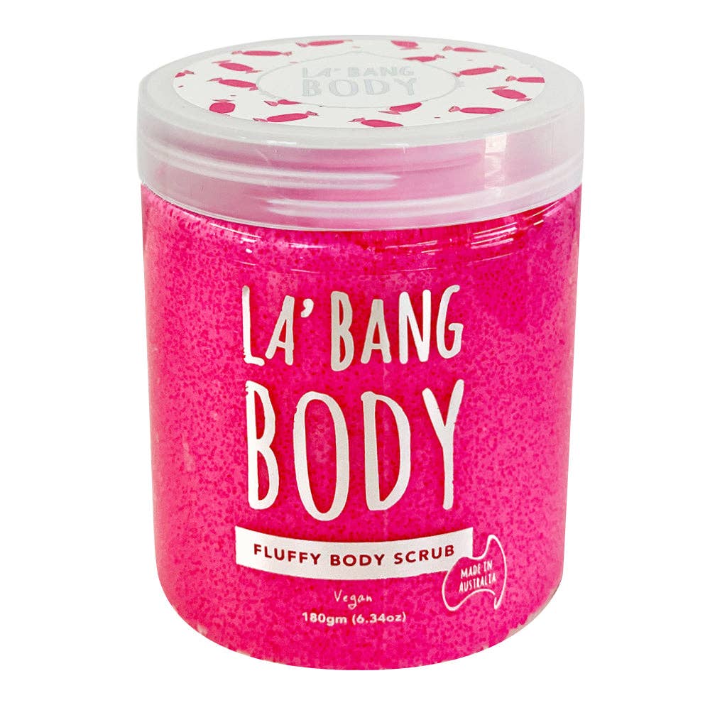 Fluffy Body Scrub - Red Rippers