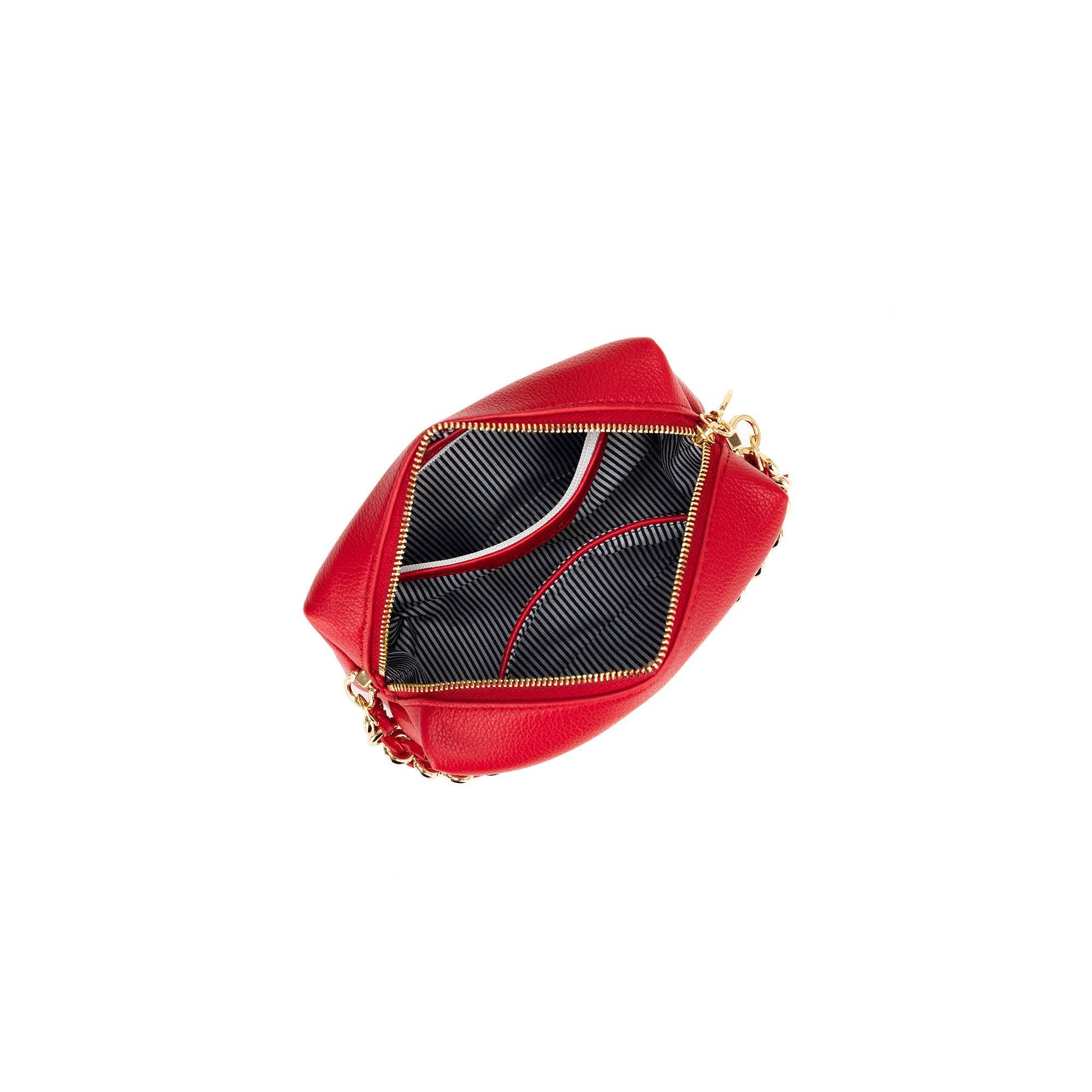 Mitzi Red Mini Crossbody by Black Caviar