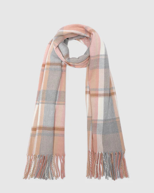 Balmoral Scarf in Blush