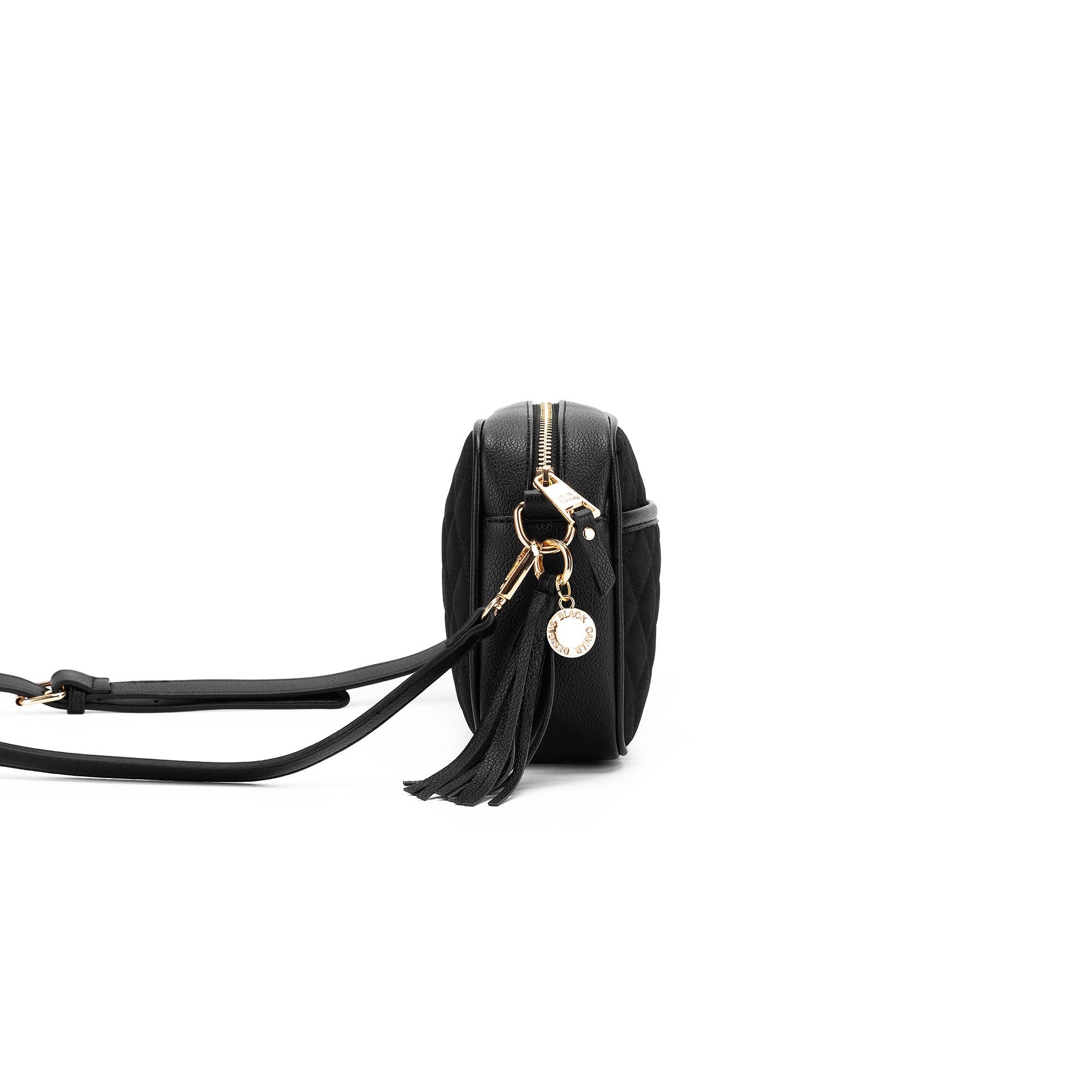 Maxine Black Crossbody Bag by Black Caviar