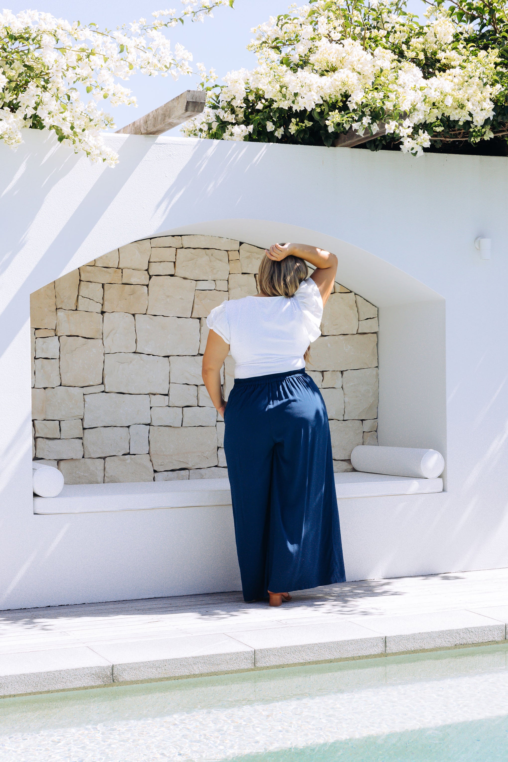 Larsa Pants in Navy