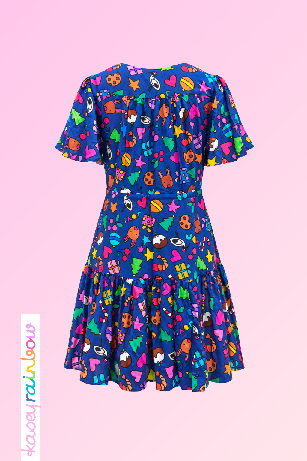 Esmae Dress in Kasey Christmas by Kasey Rainbow