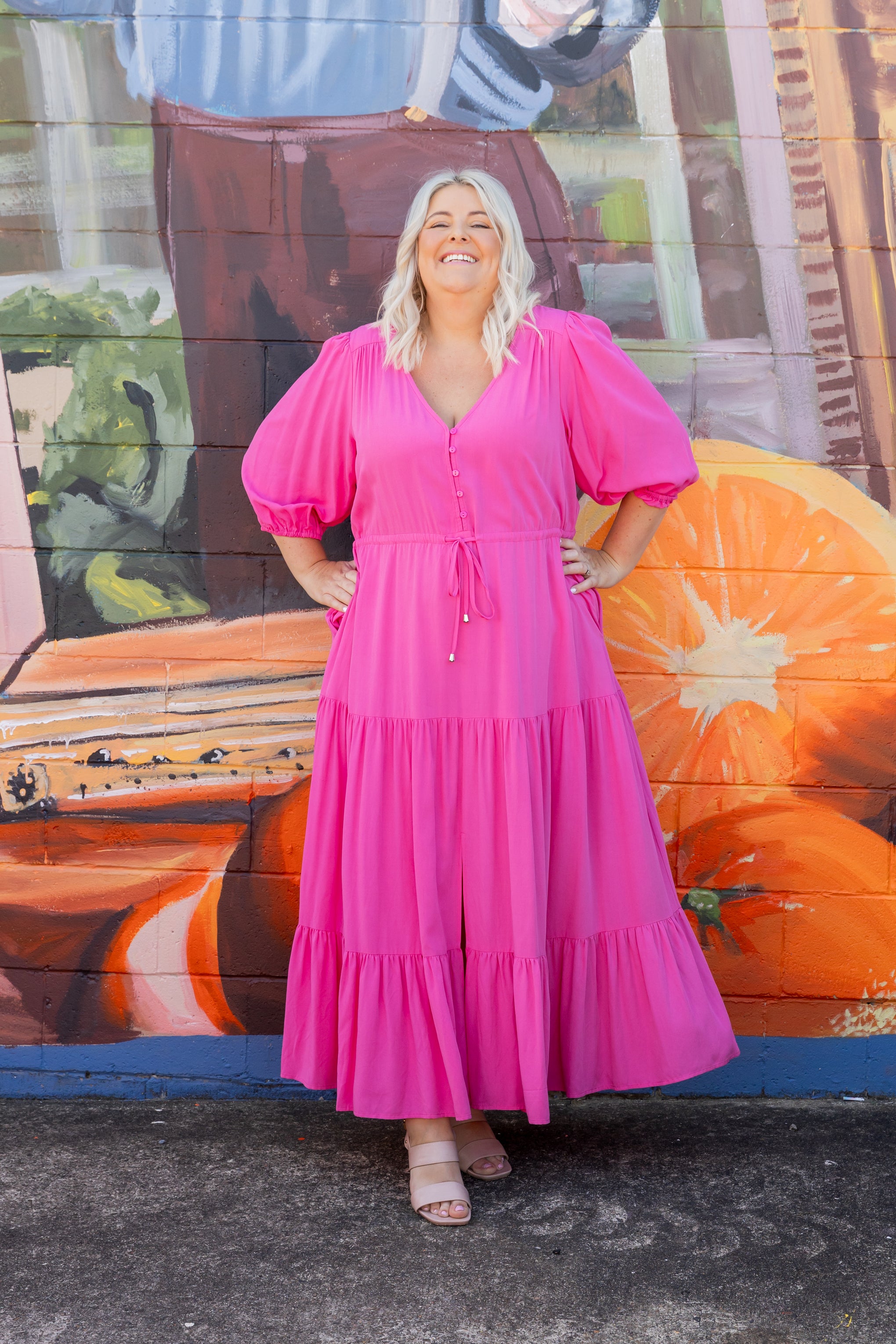 Billie Dress in Pink