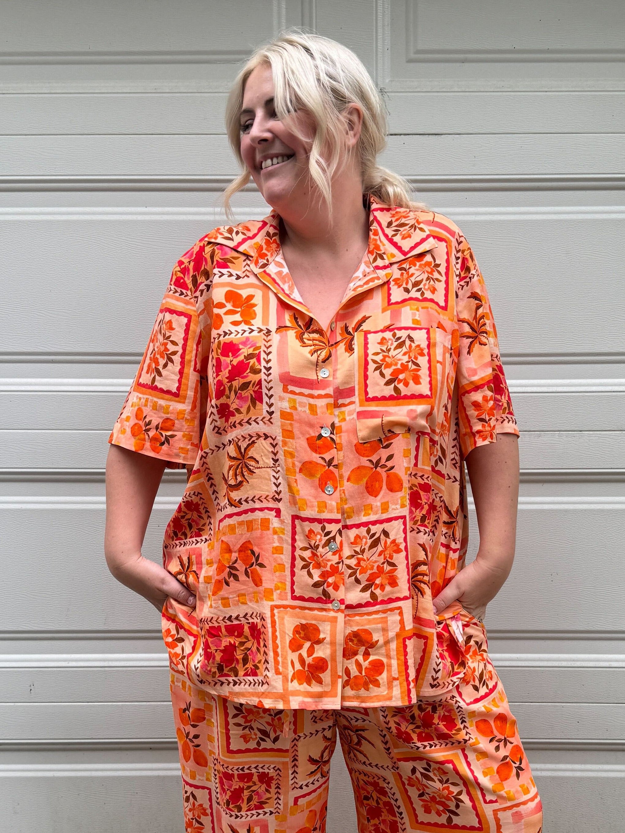 Samara Shirt in Sunkissed Mosaic
