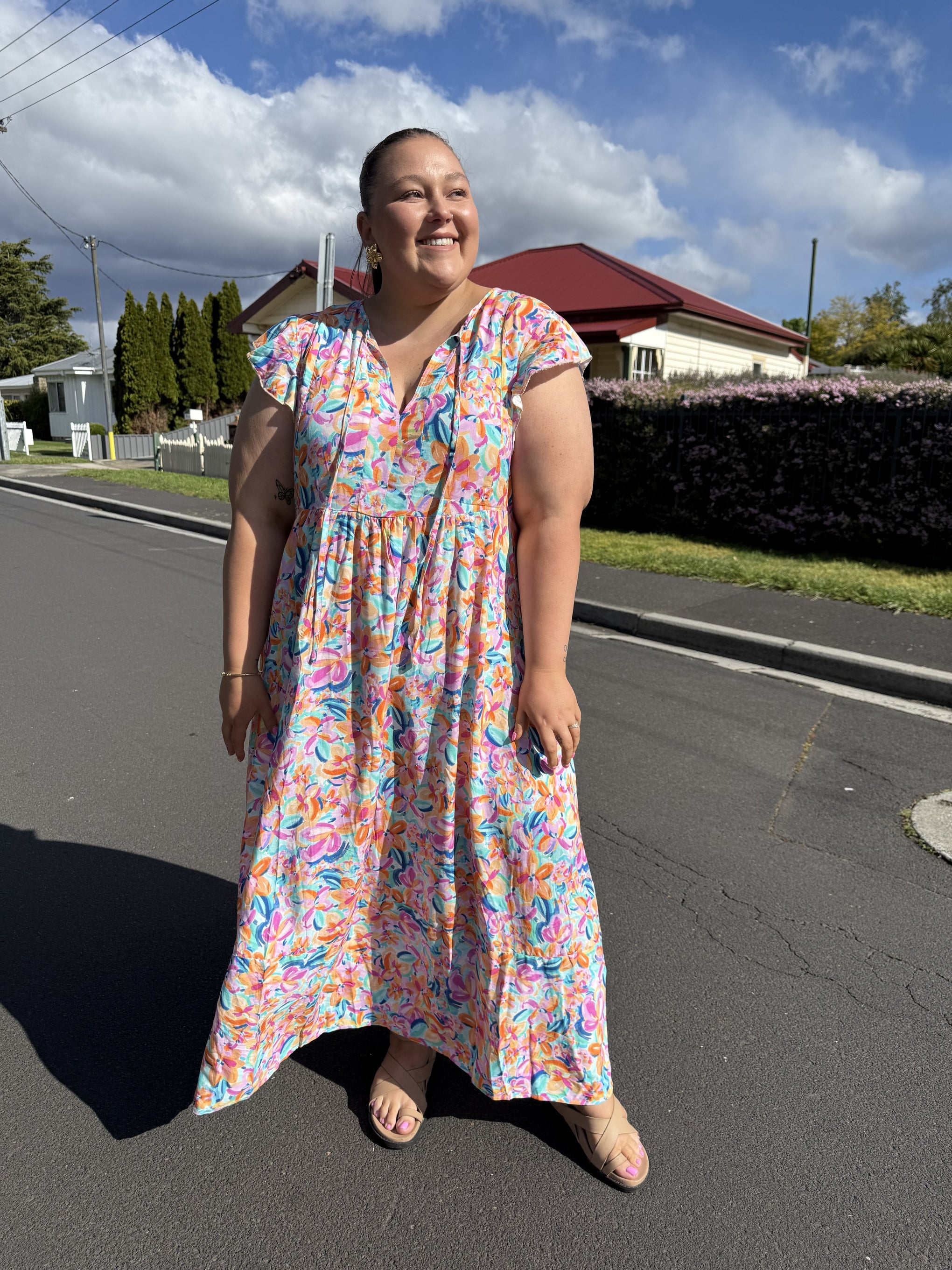 Carmody Dress in Carnival Floral