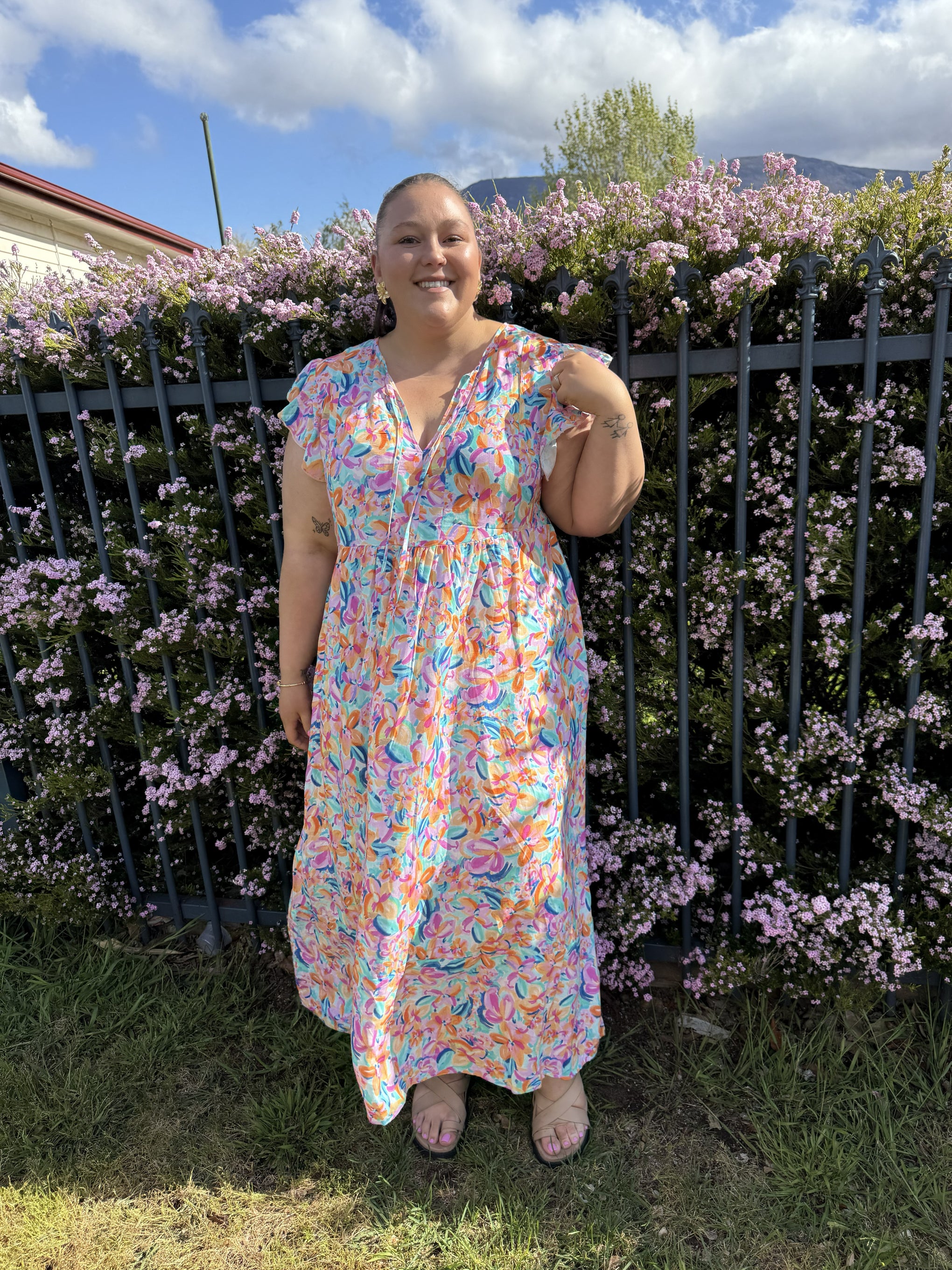 Carmody Dress in Carnival Floral