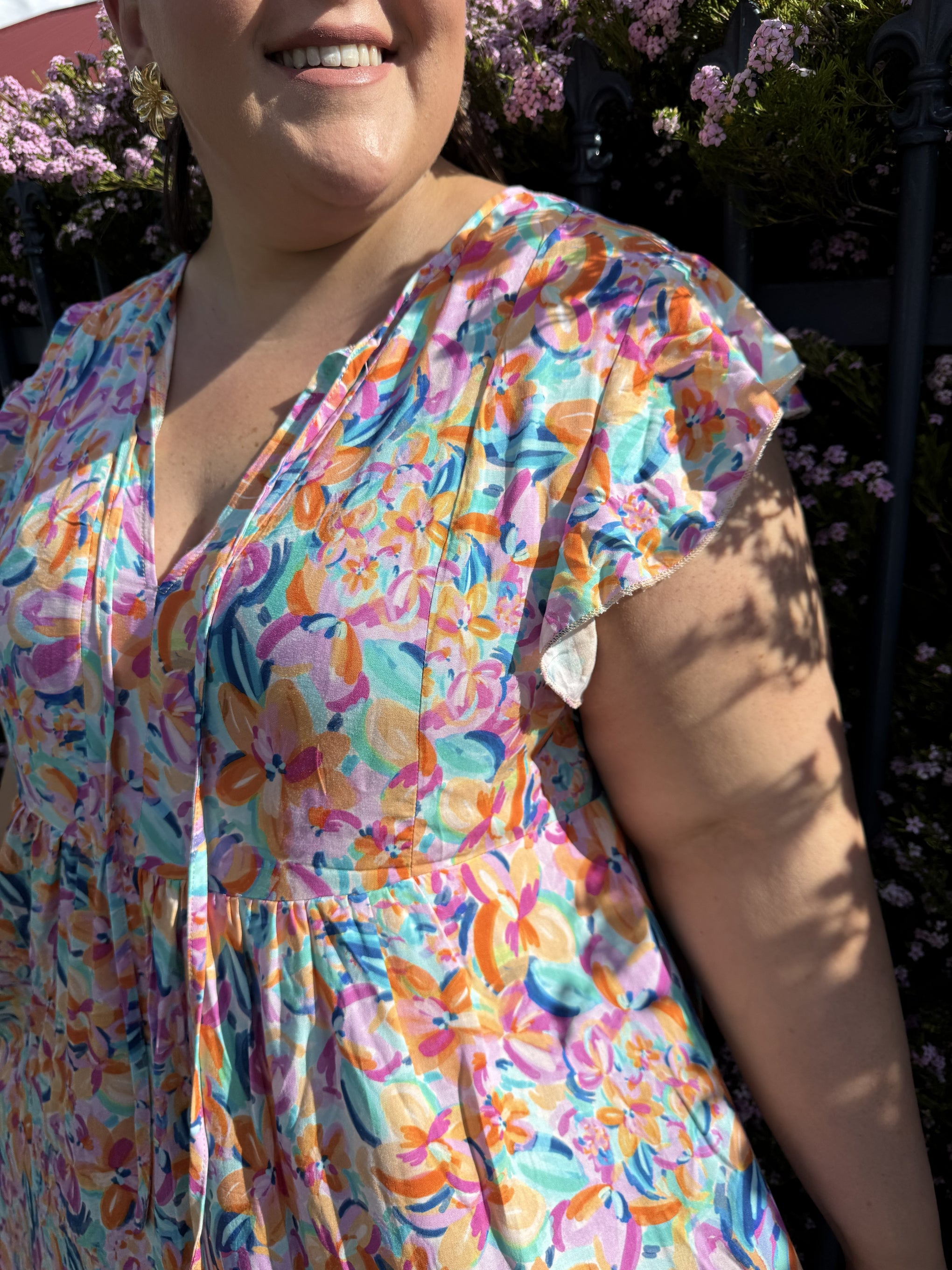 Carmody Dress in Carnival Floral