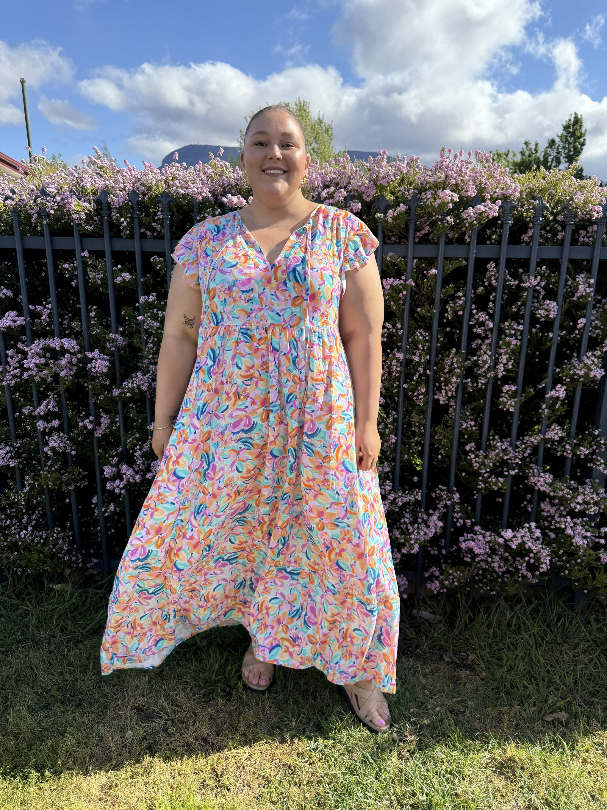 Carmody Dress in Carnival Floral