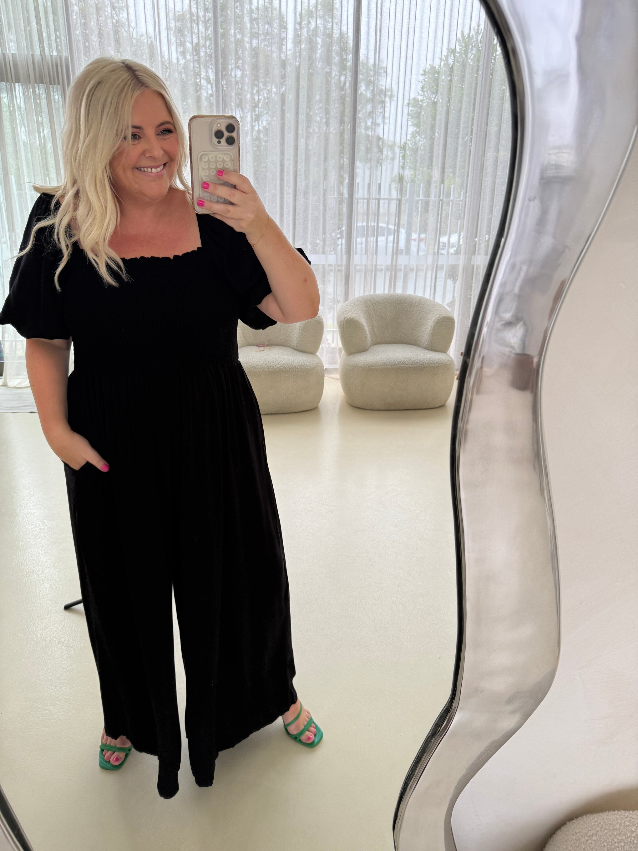Emily Jumpsuit in Black