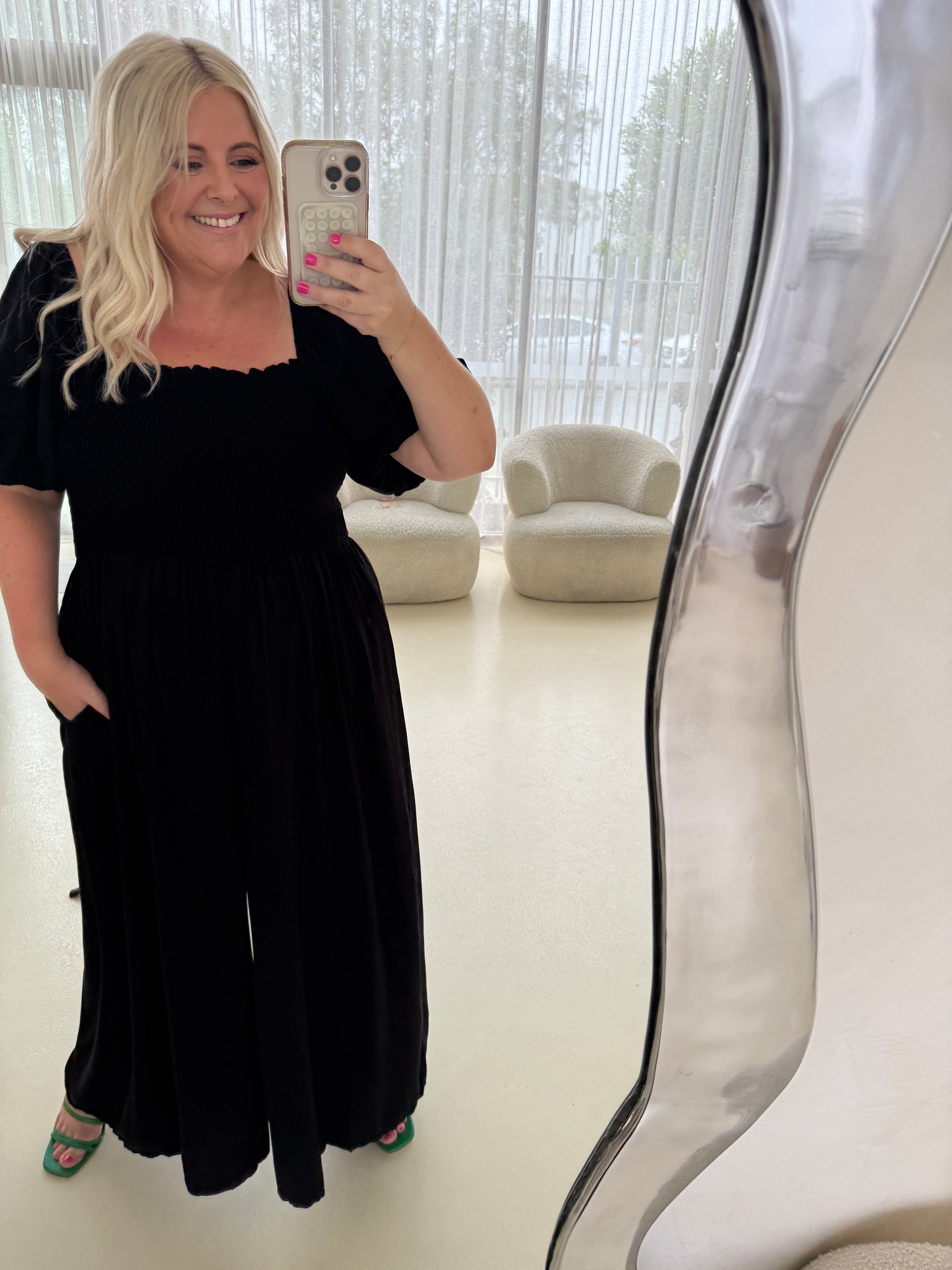 Emily Jumpsuit in Black