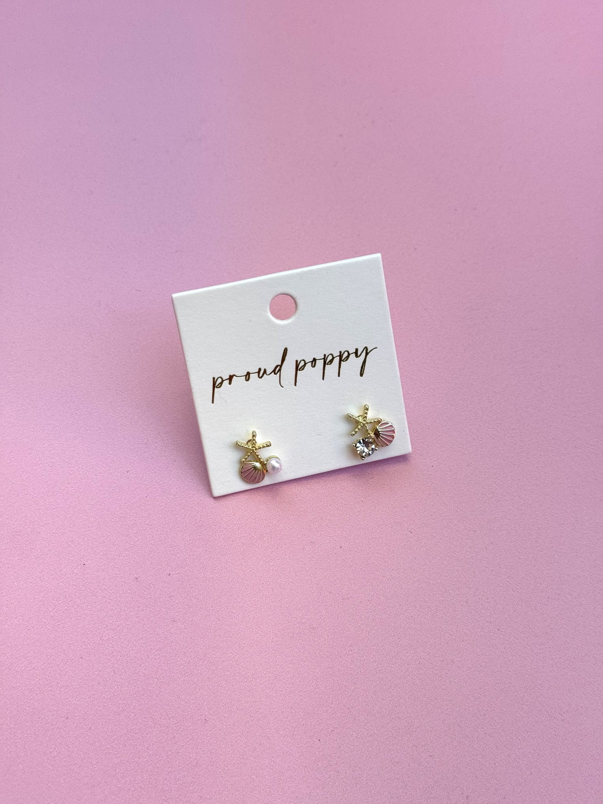 Shelly Pink Earrings