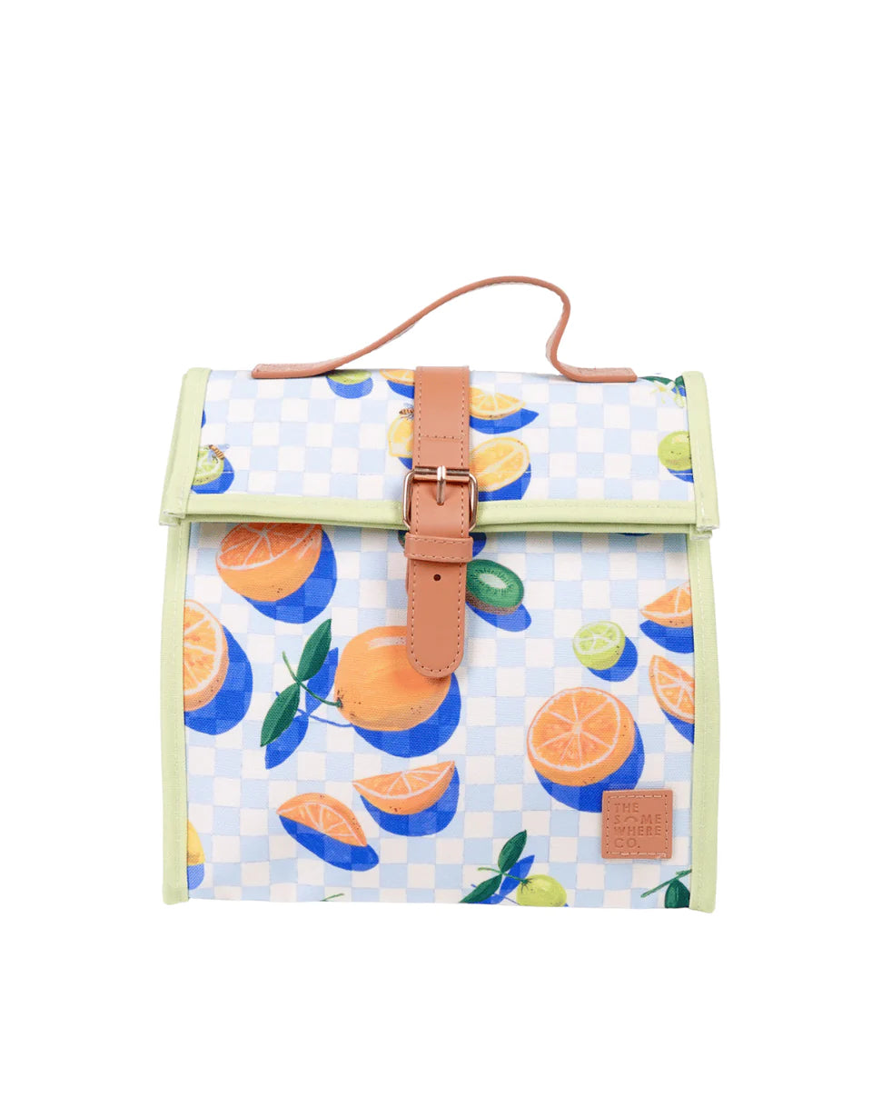 Sorrento Citrus Lunch Satchel by The Somewhere Co