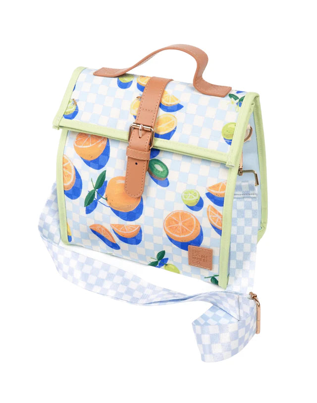 Sorrento Citrus Lunch Satchel by The Somewhere Co