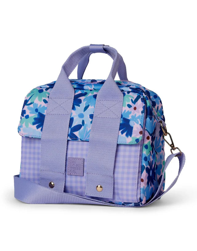 Blue Meadow Lunch Tote by The Somewhere Co